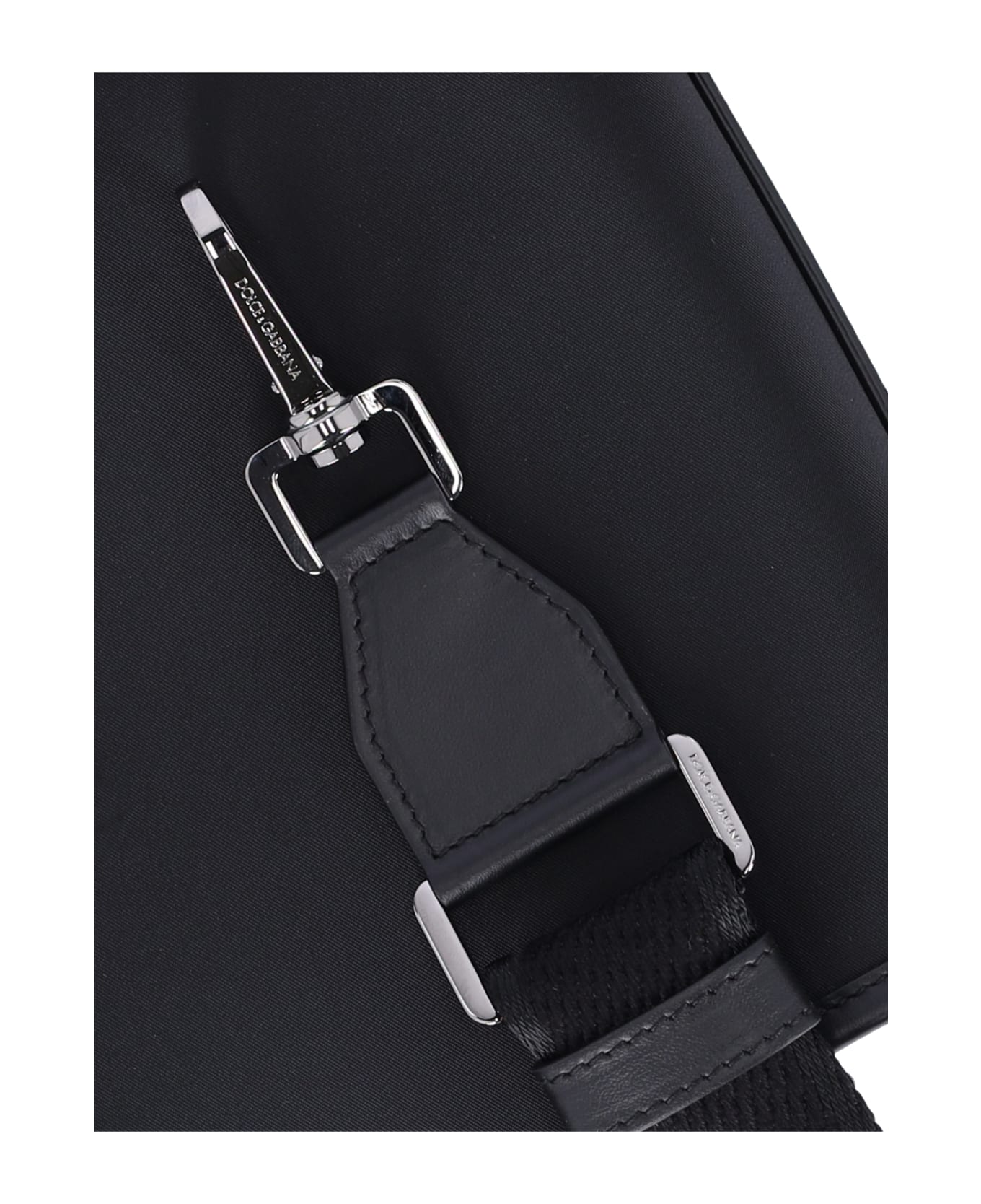 Dolce & Gabbana Logo Small Shoulder Bag - Black  