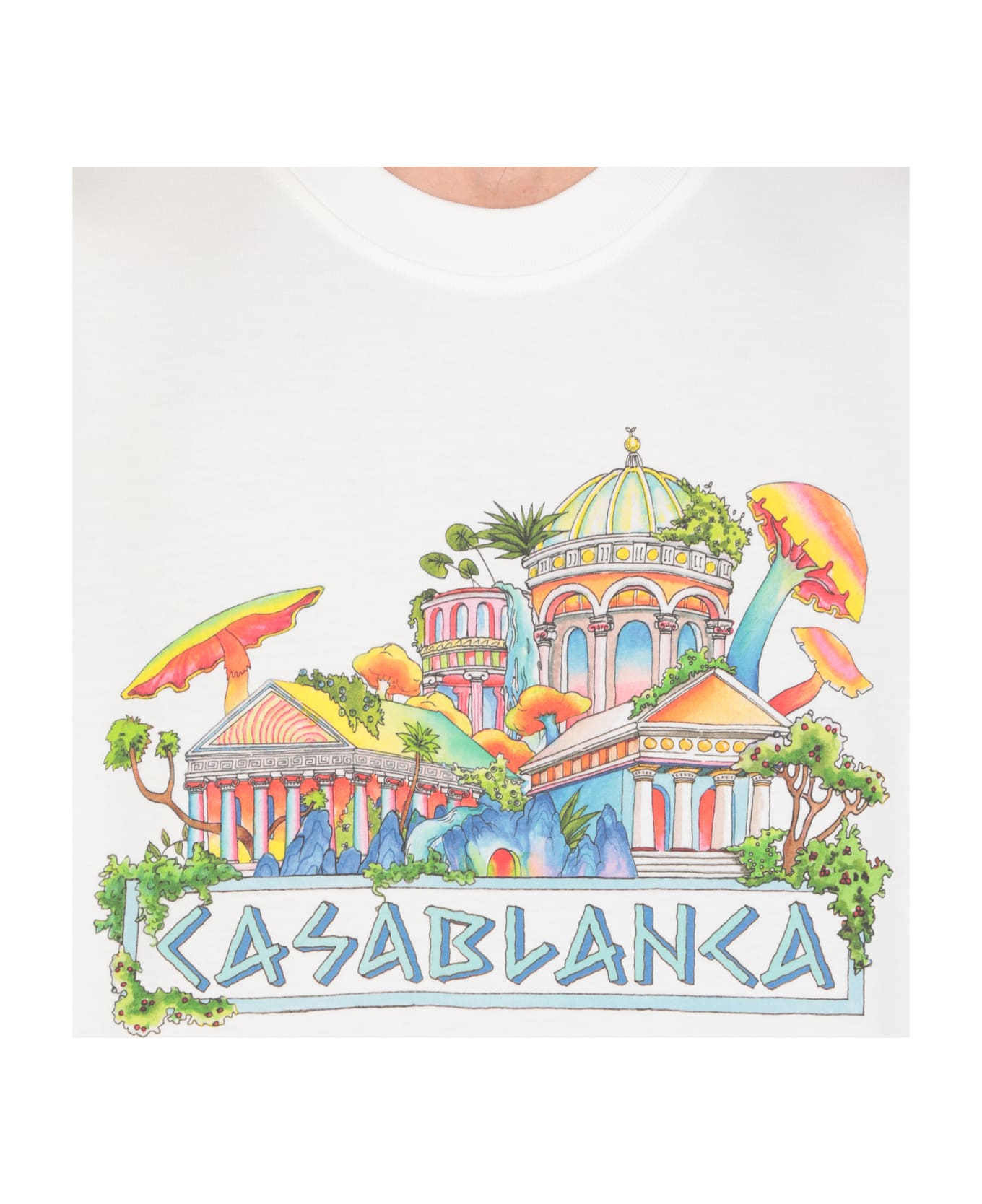 Casablanca 'the Road To Knowleadge' T-shirt - The Road To Knowledge