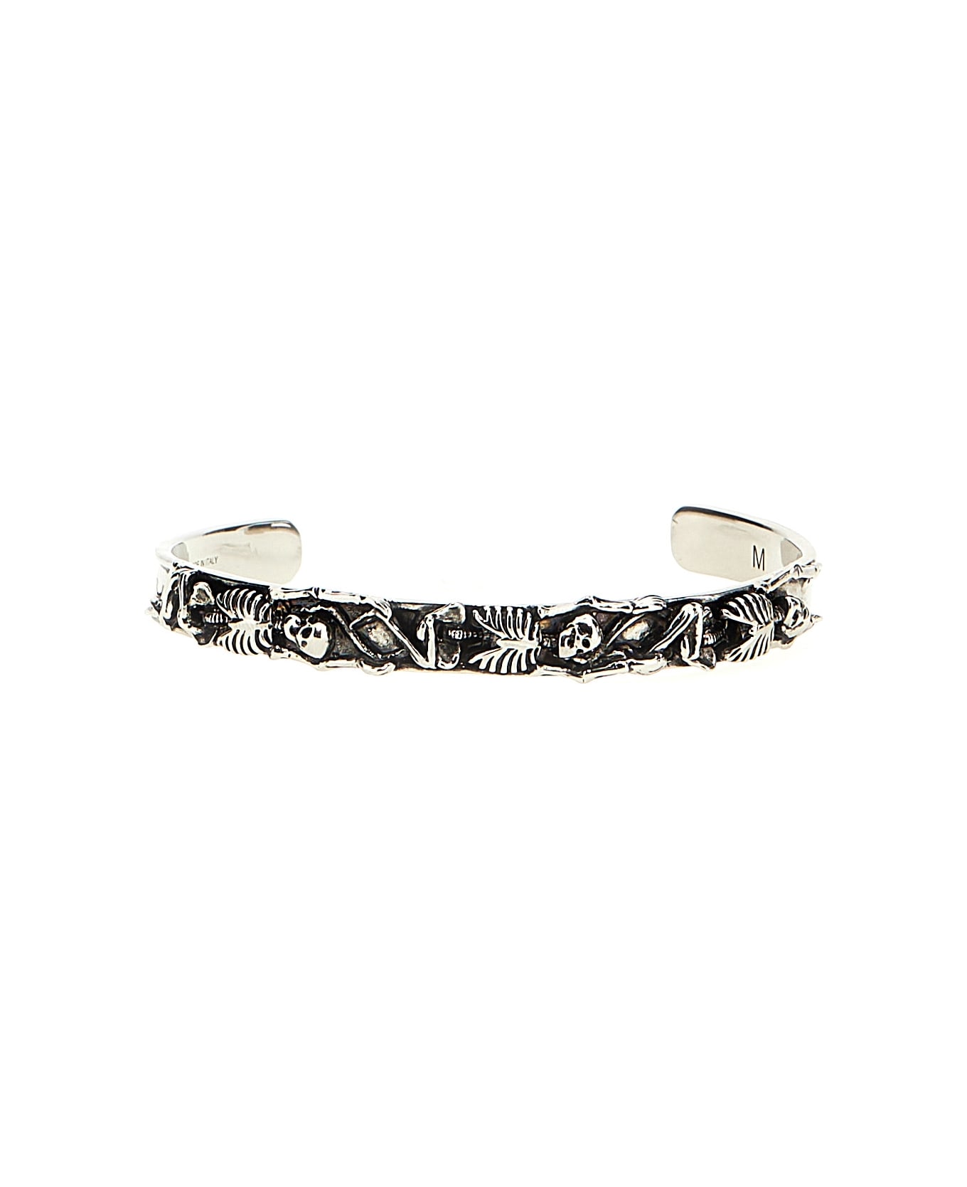 Alexander McQueen Skeleton Bracelet - Silver