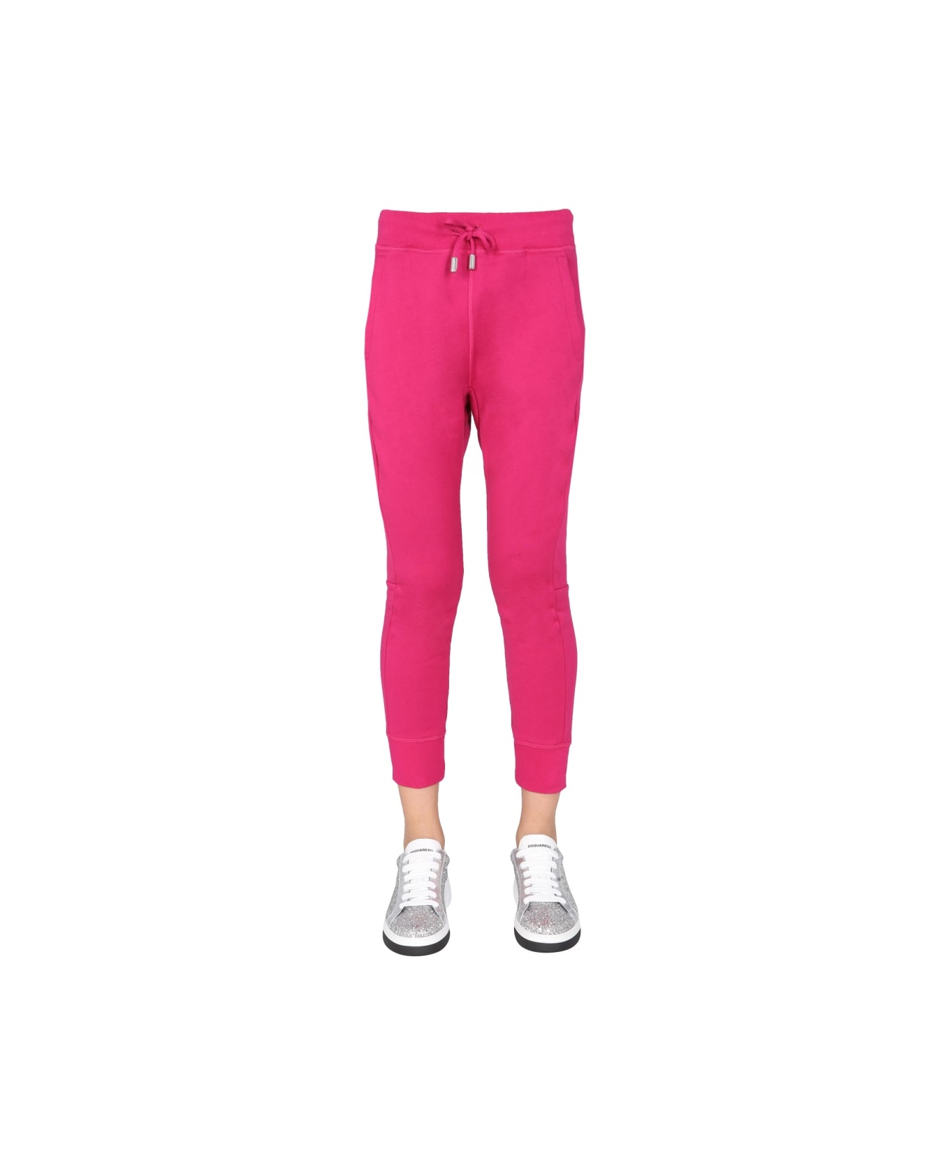 Dsquared2 "icon" Jogging Trousers - FUCHSIA スウェットパンツ