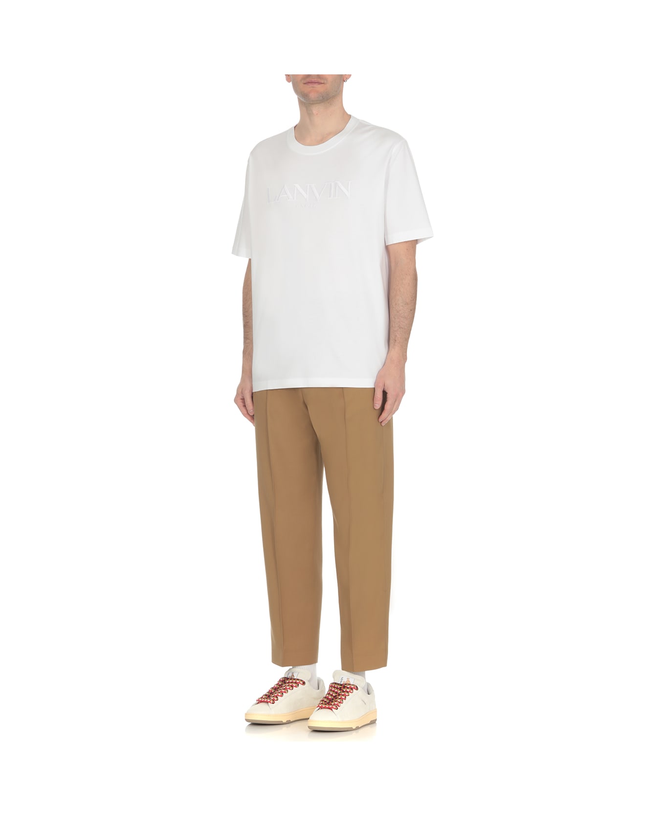Lanvin Cotton T-shirt - White シャツ