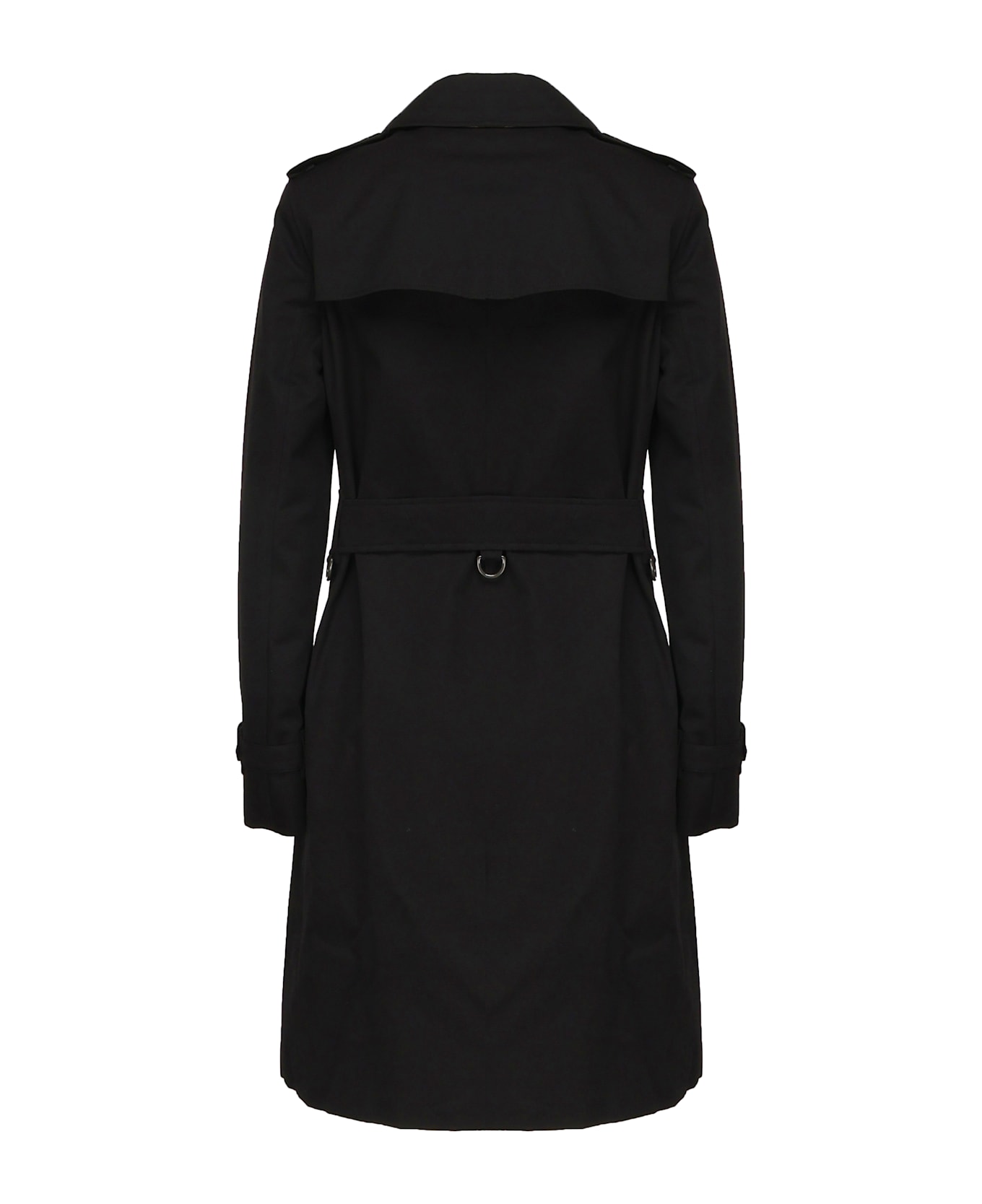 Burberry Kensington Trench Coat - Black