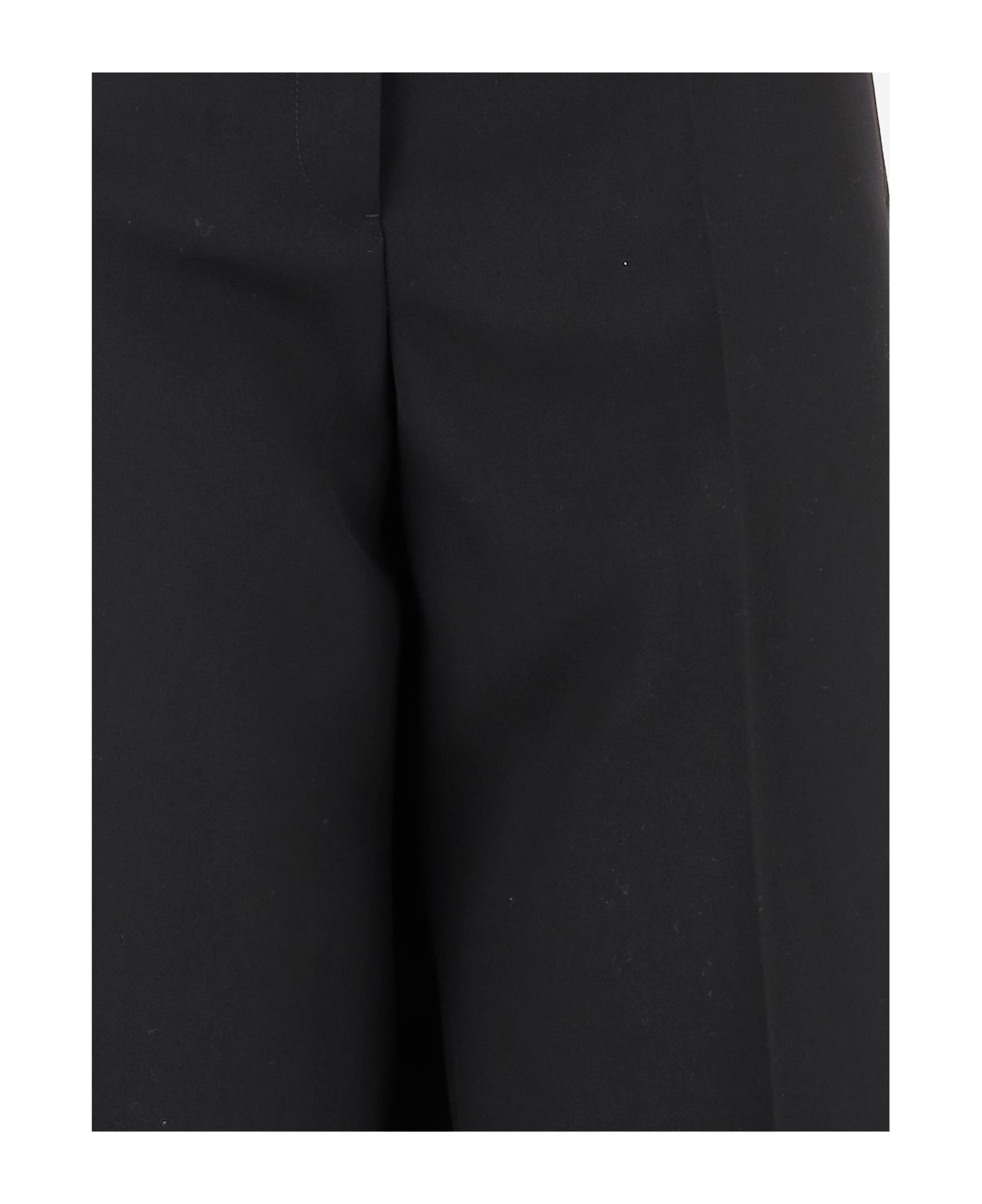 Jil Sander Wool Trousers - Black