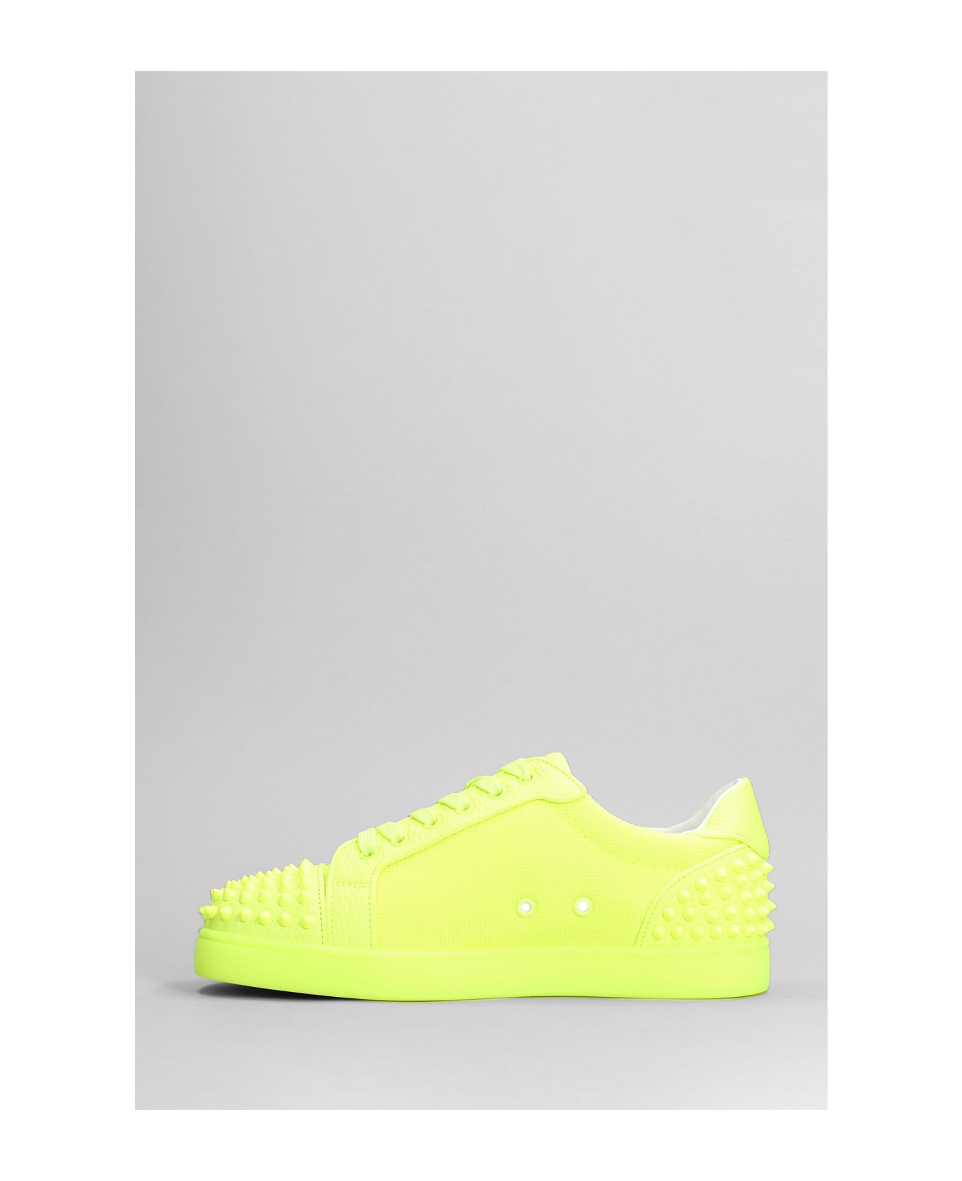 Christian Louboutin Seavaste 2 Orlato Sneakers In Yellow Leather - yellow