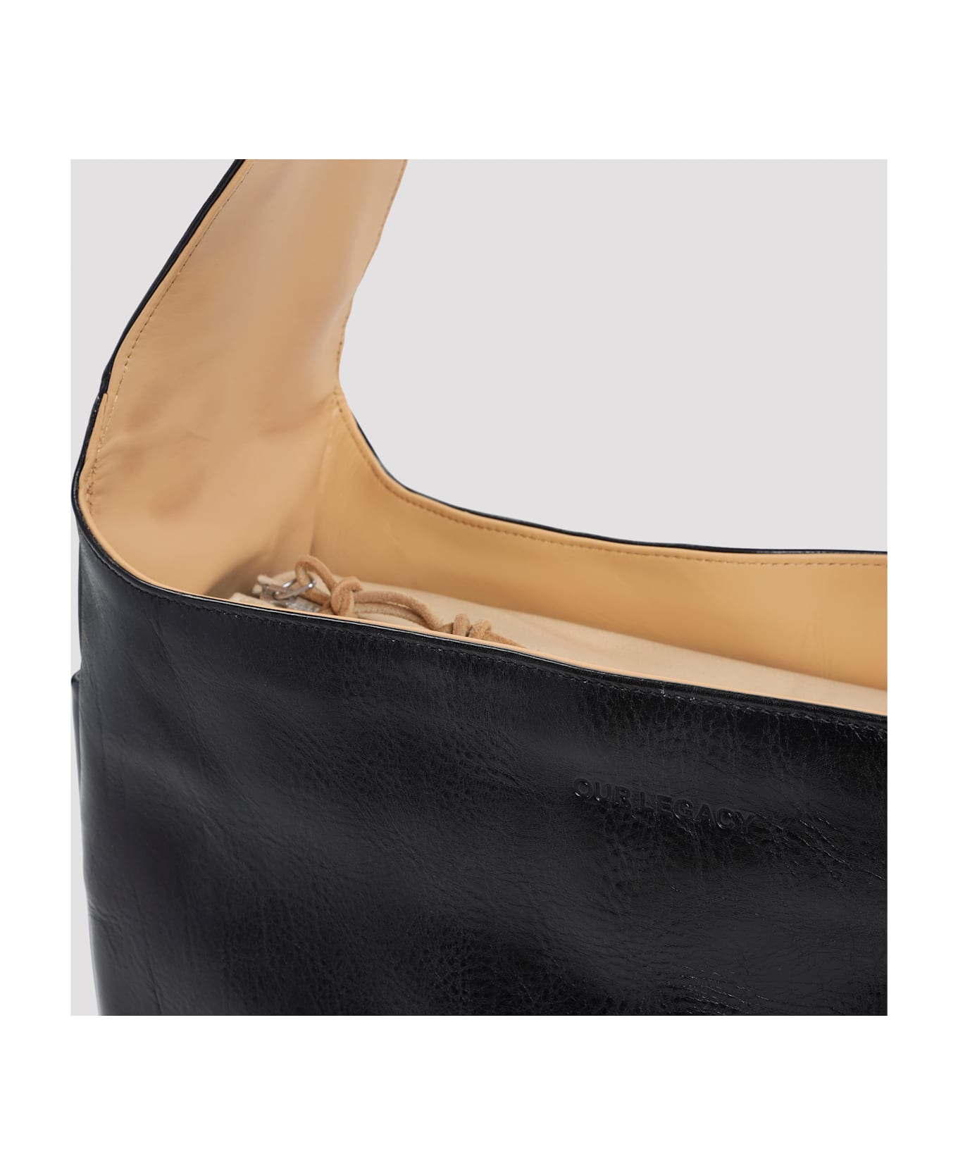 Our Legacy Grande Brick Bag - Deep Black