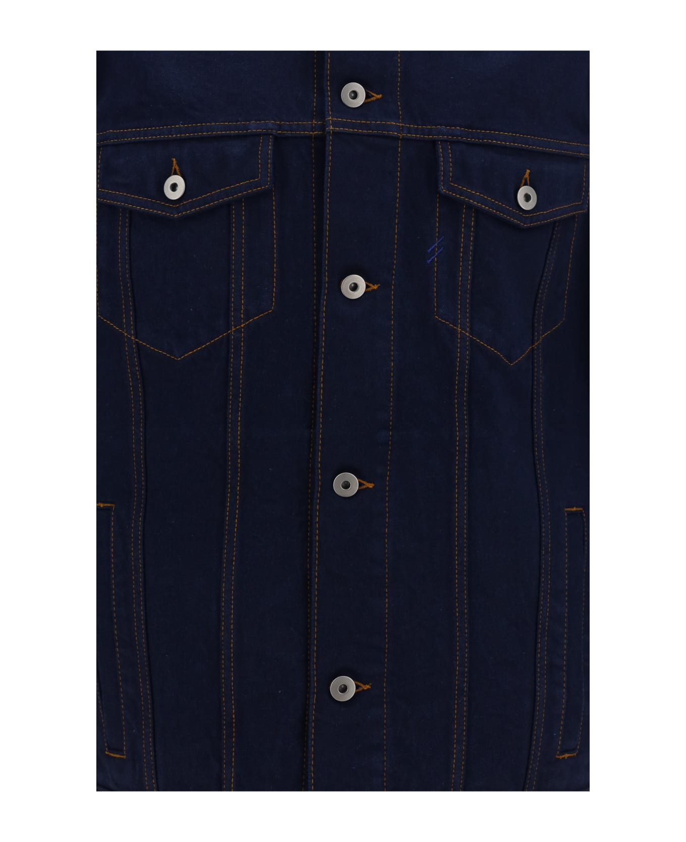 Burberry Indigo Blue Cotton Jacket - Blue ジャケット