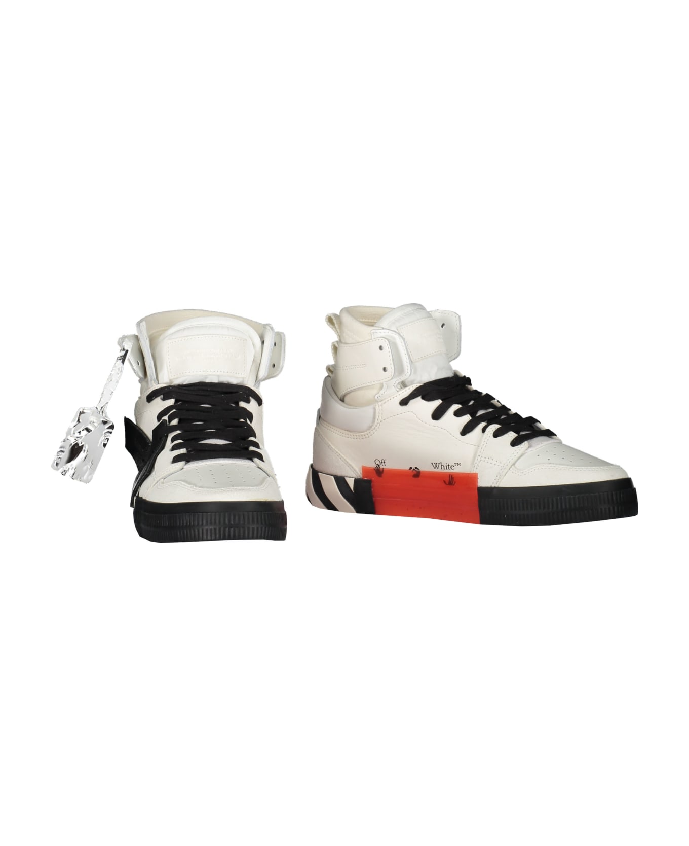 Off-White Vulcanized High-top Sneakers - White