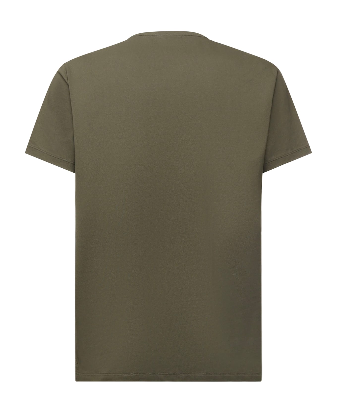 Sun 68 Cotton Pique T-shirt - DARK MILITARY