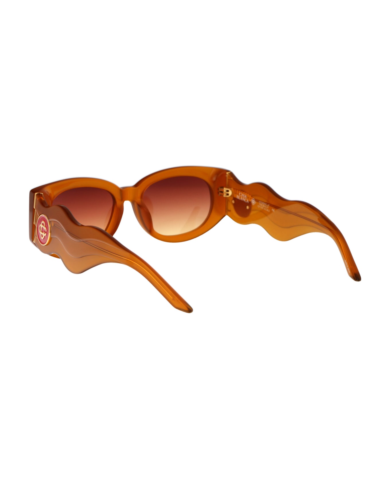 Casablanca As23-ew-020-02w Sunglasses - ORANGE/YELLOW GOLD/SUNSET GRAD