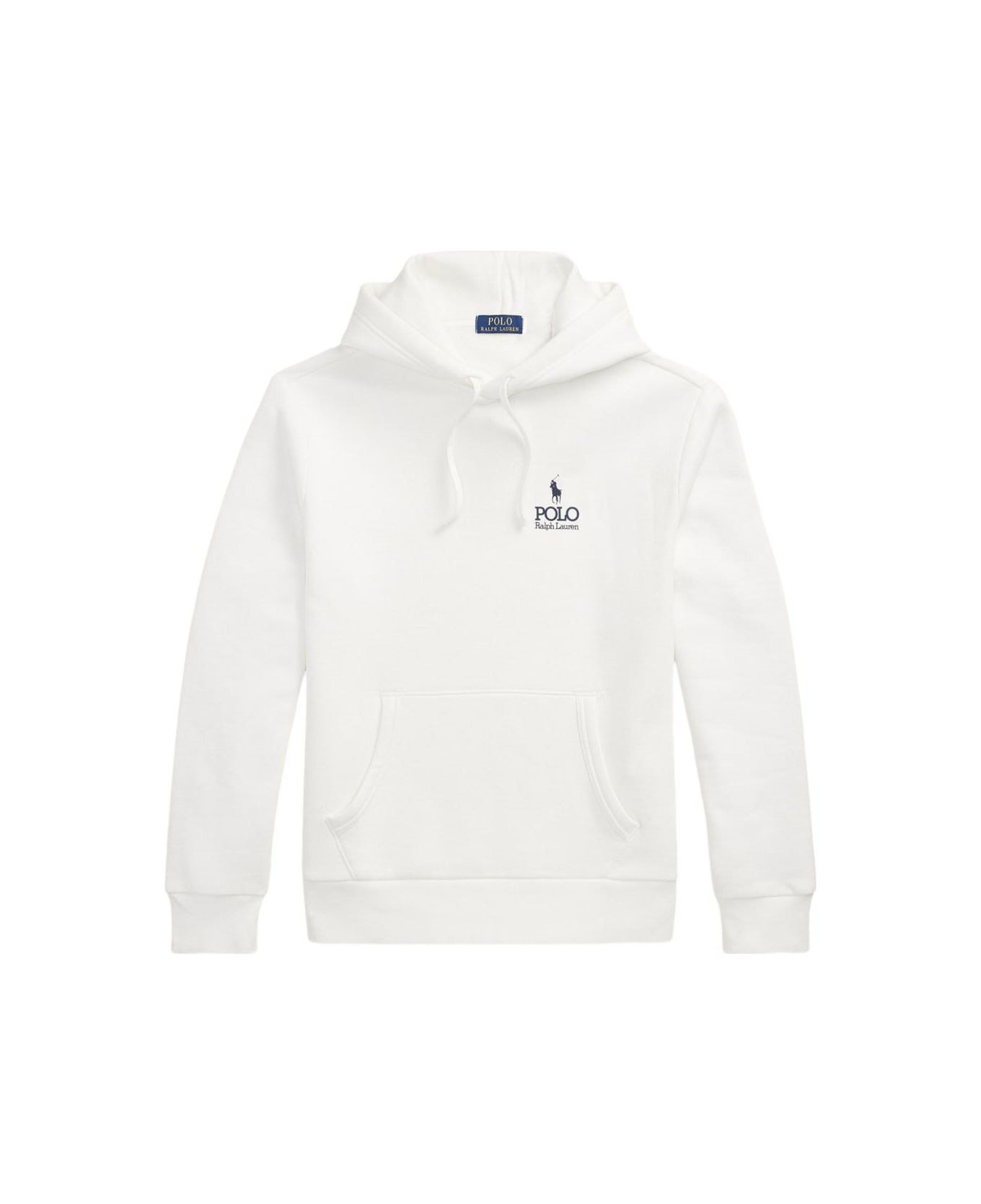 Polo Ralph Lauren Logo Hoodie - White