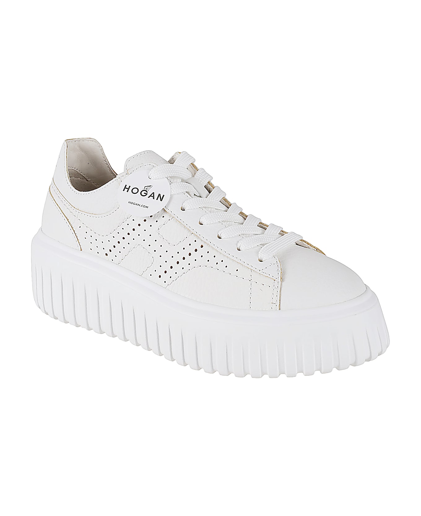 Hogan H-stripes Sneakers - White