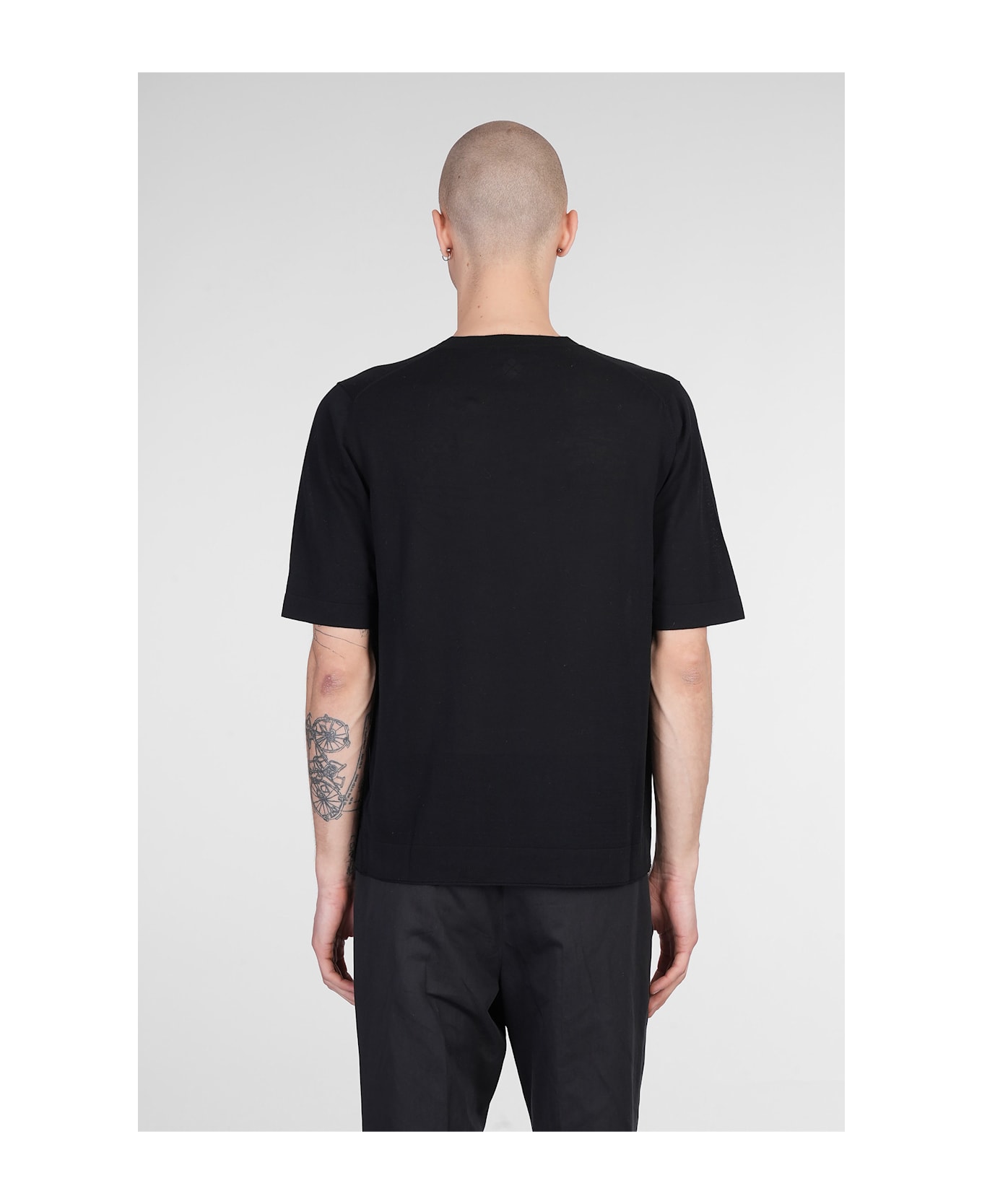 Ballantyne T-shirt In Black Cotton - black