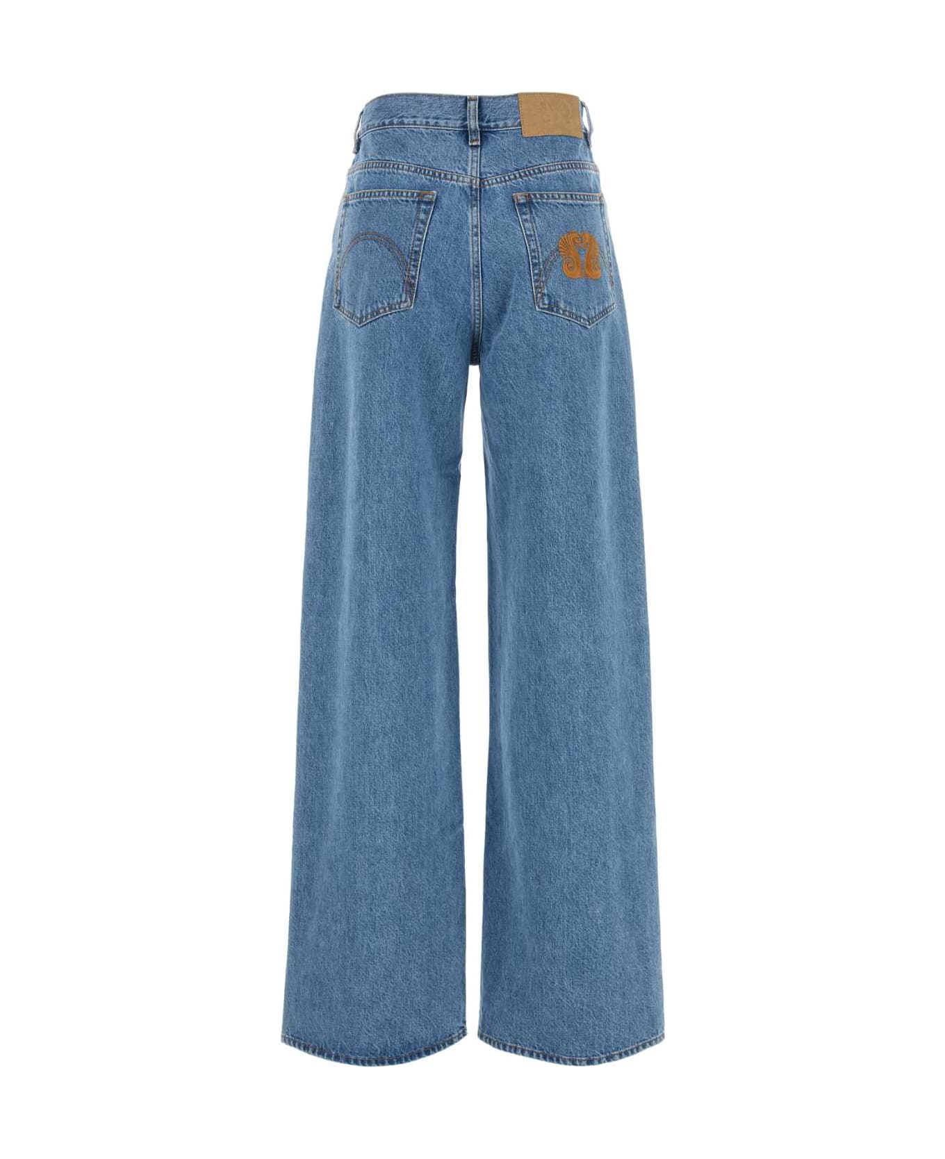 Blazé Milano Denim Nariida Wide-leg Jeans - Maya