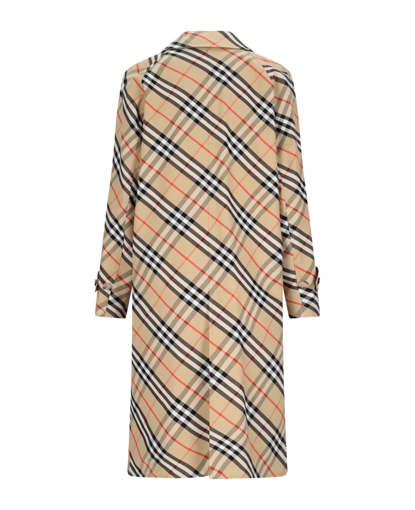 Burberry Reversible Midi Coat - Beige
