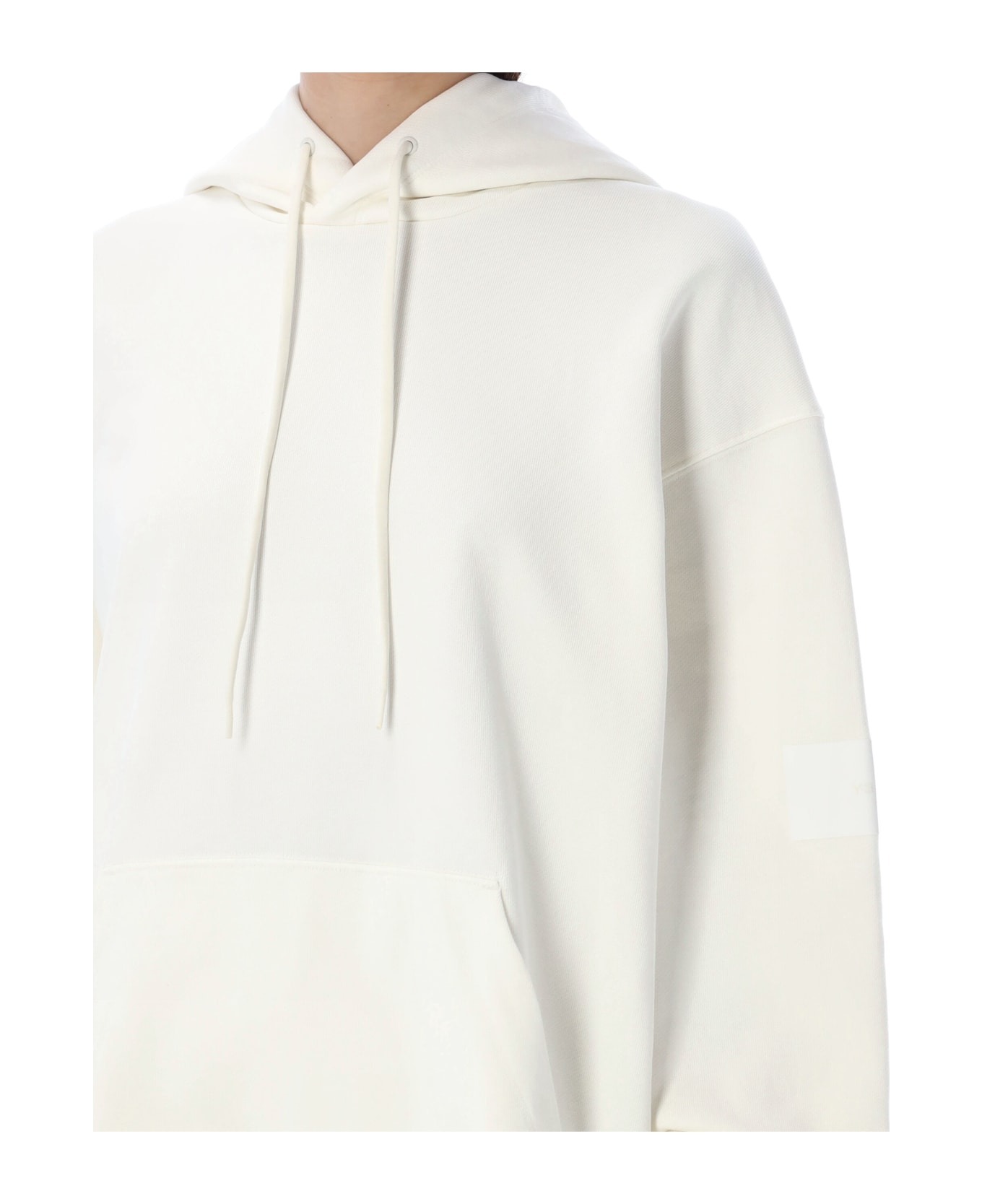 Y-3 Oversize New Logo Hoodie - OFF WHITE