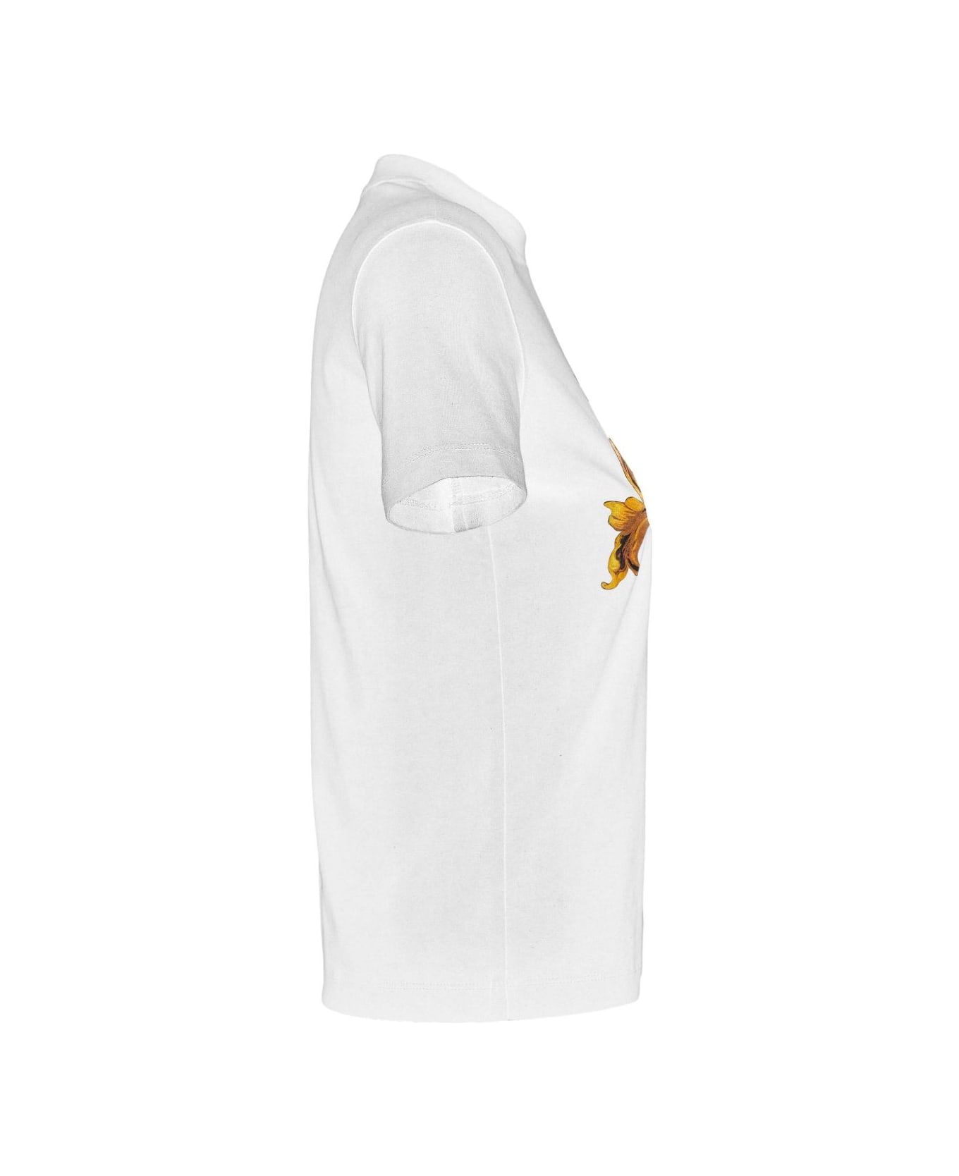 Versace Jeans Couture Baroque Print T-shirt - White