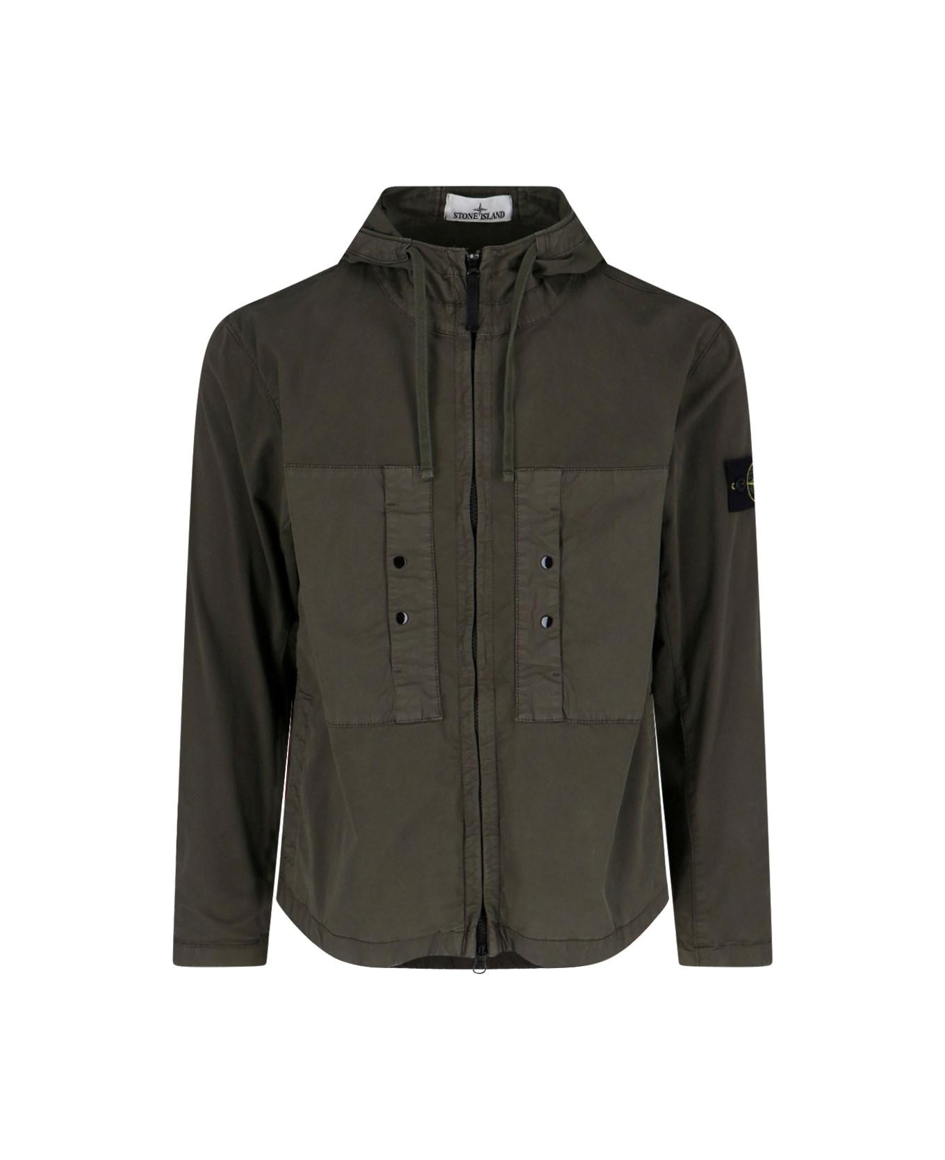 Logo Zip Jacket - Thumbnail 5