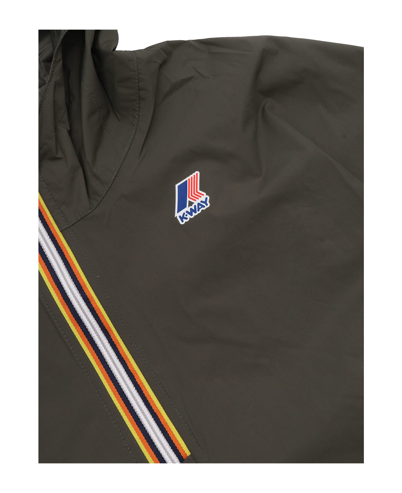 K-Way P. Le Vrai 4.0 Morgan Poncho Jacket - GREEN