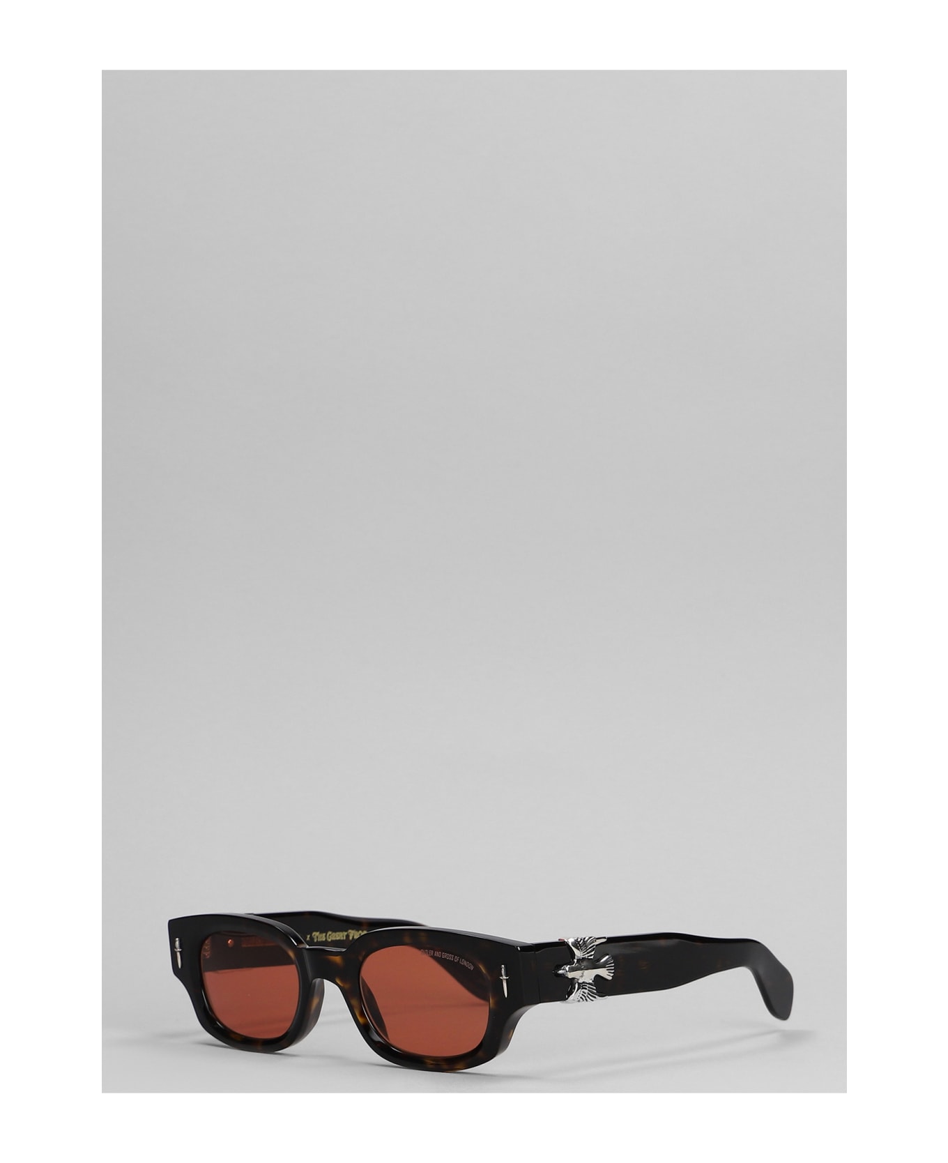 Cutler and Gross The Great Frog Sunglasses In Brown Acetate - brown