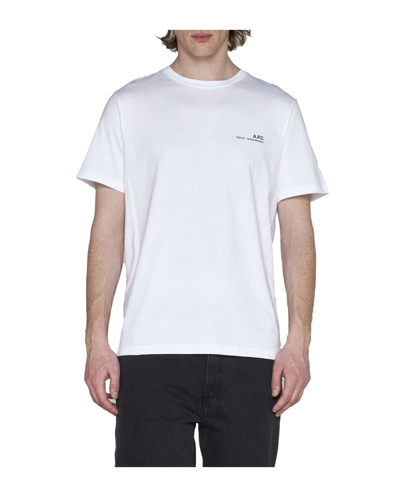 A.P.C. Item T-shirt - BLANC (White) シャツ