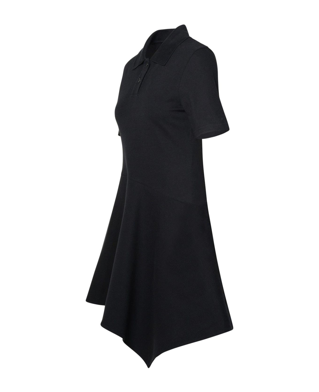J.W. Anderson Asymmetric Short-sleeved Mini Dress - Black