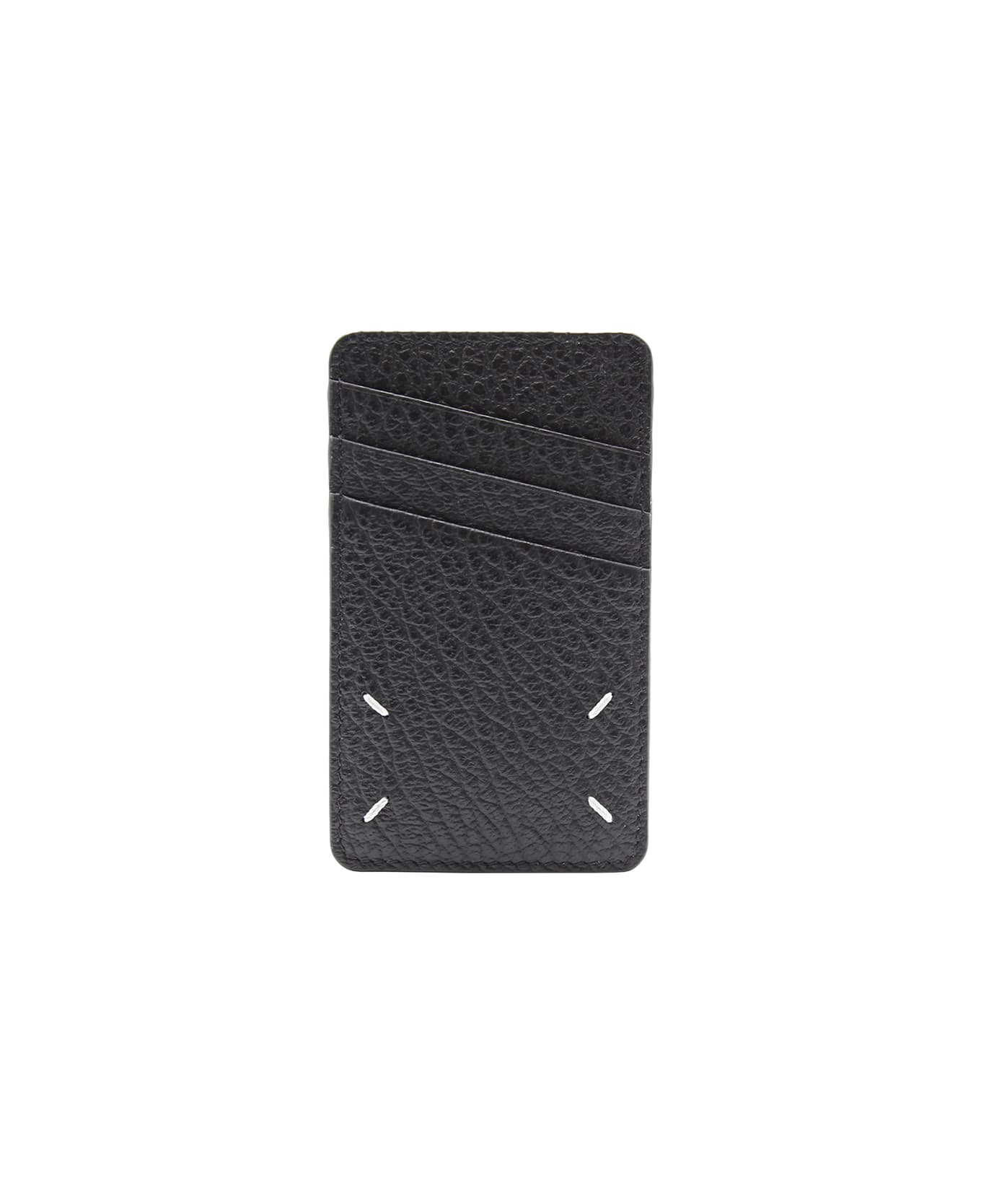 Maison Margiela Four Stitches Cards Holder - Black 財布