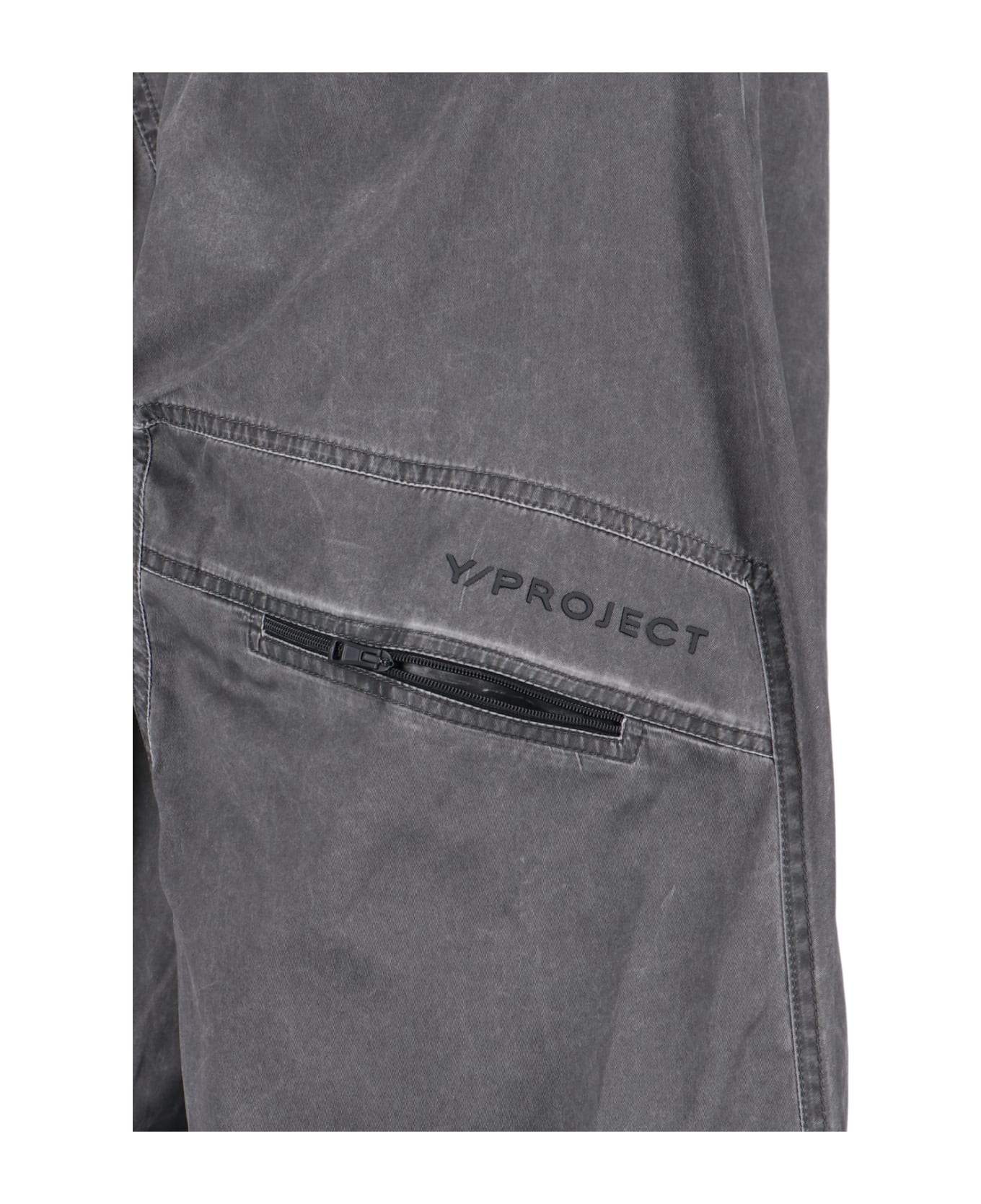 Y/Project Cargo Trousers - Black  
