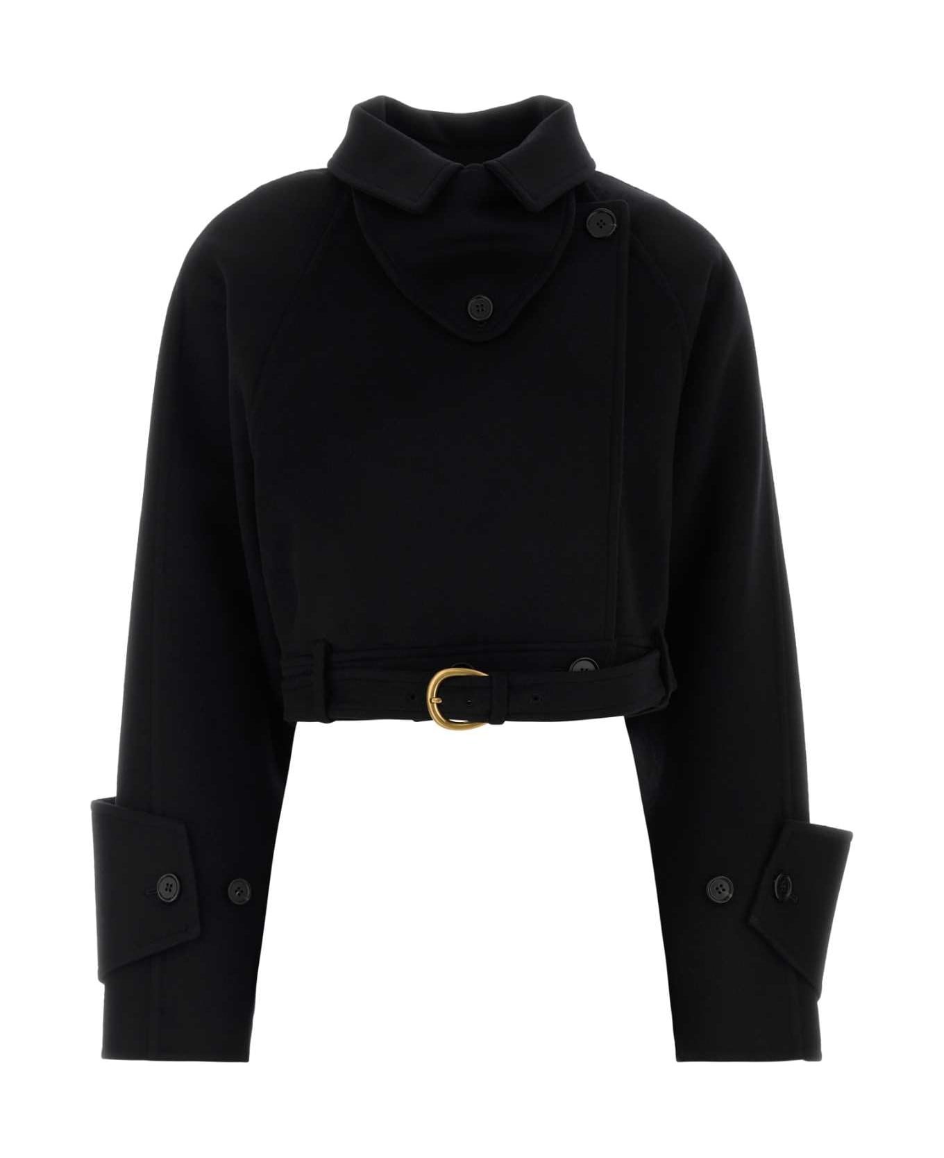 Chloé Black Wool Coat - BLACK