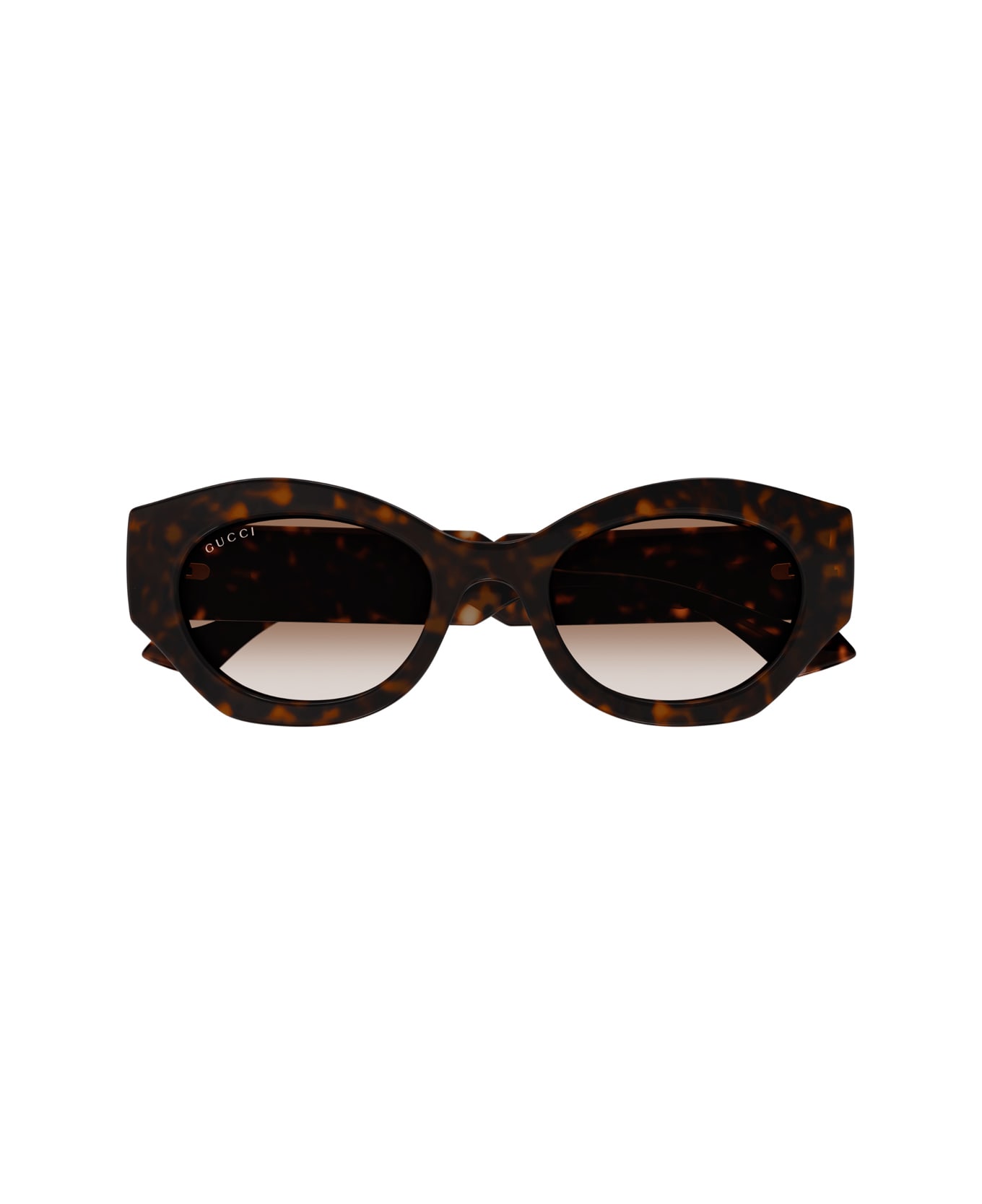 Gucci Eyewear Gg1553s Linea Gucci Lido 002 Havana Crystal Brown Sunglasses - Marrone サングラス