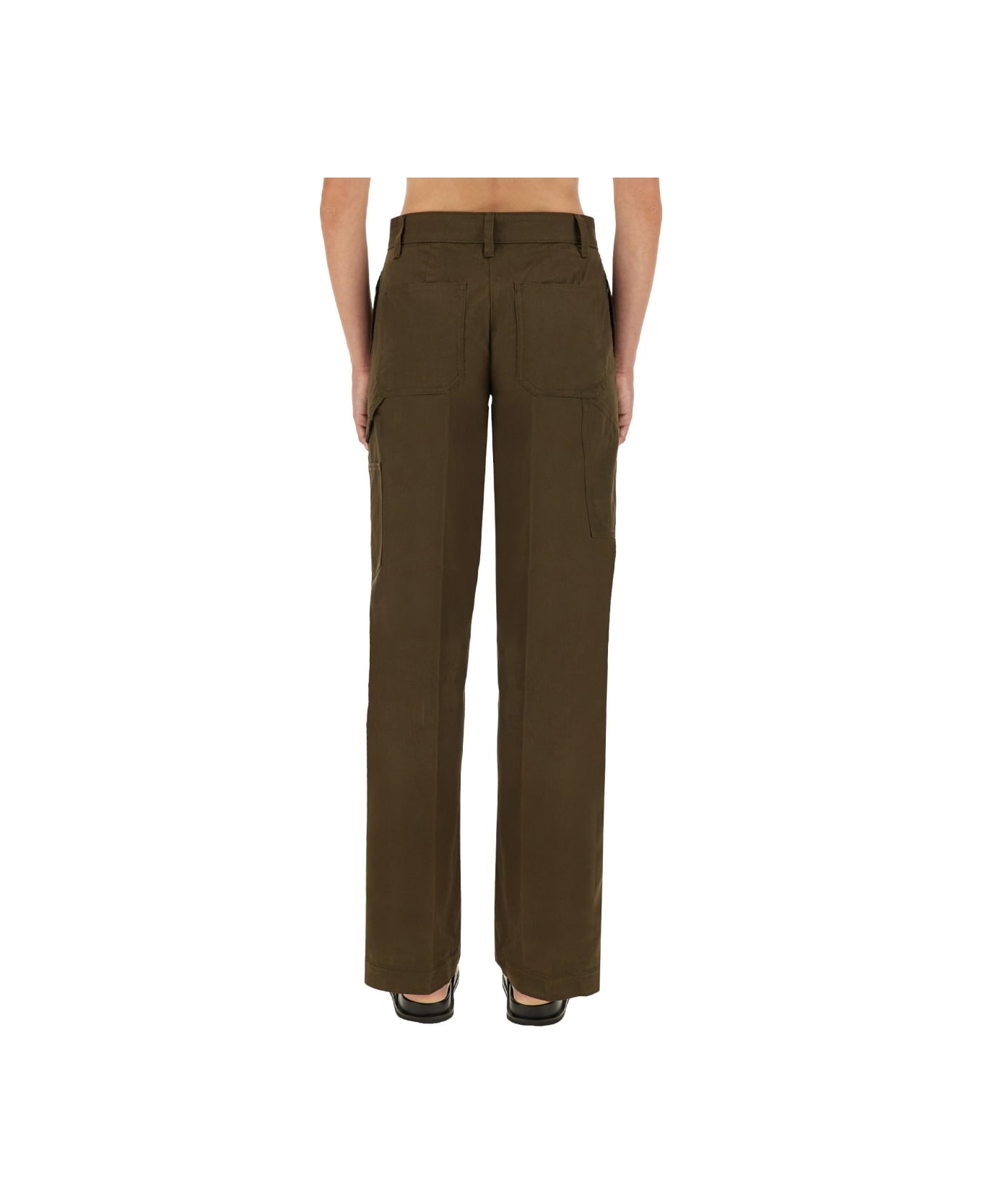 Tory Burch Cargo Pants - GREEN