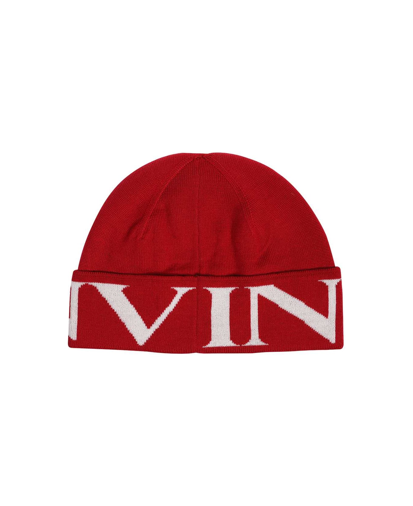 Lanvin Wool Hat - red 帽子