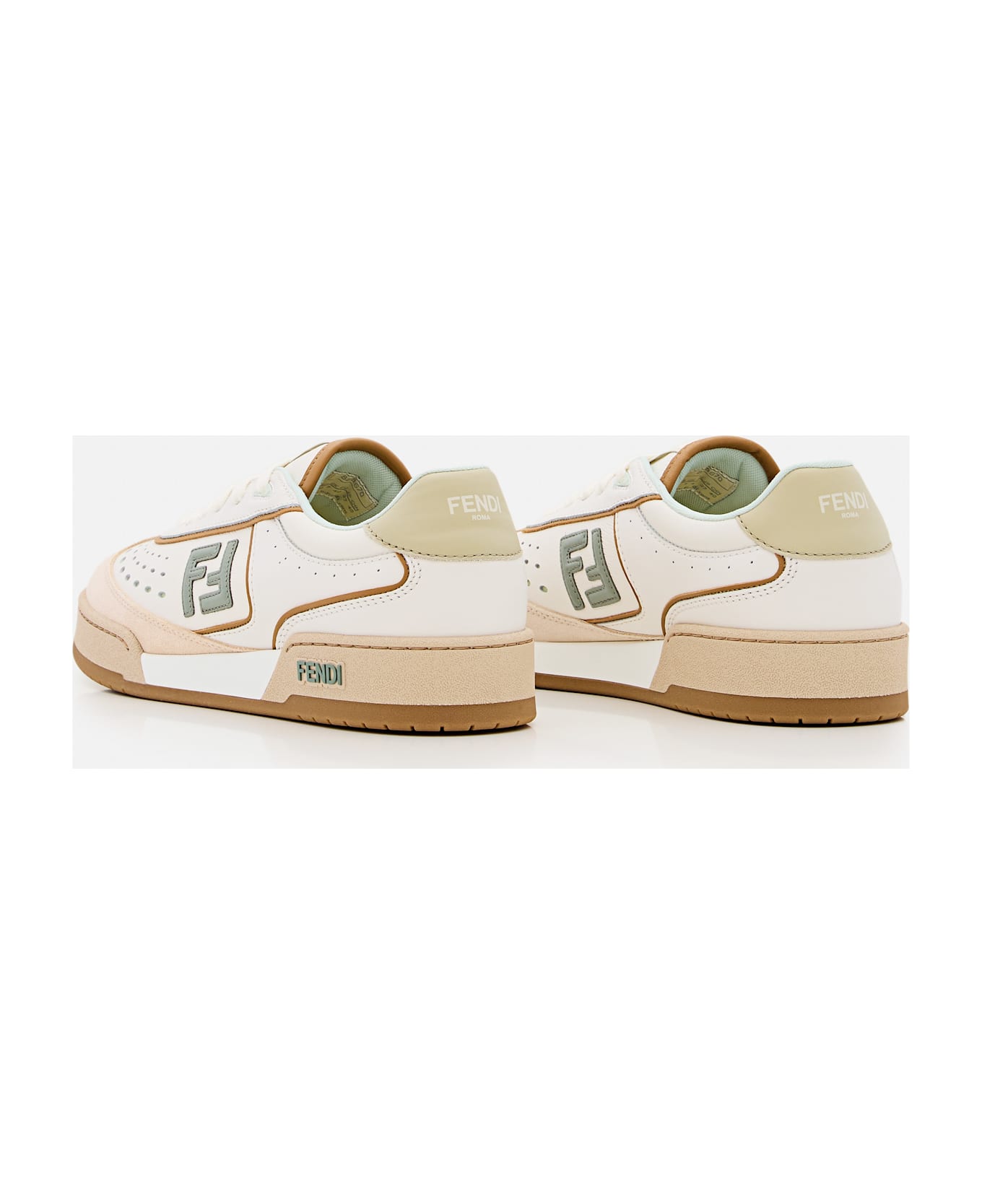 Fendi Ff Sneakers - White