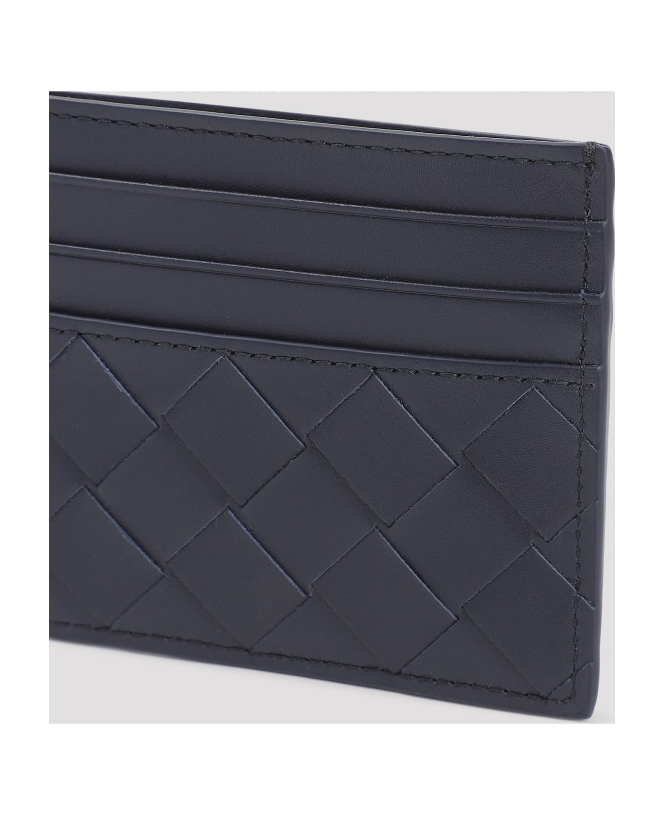 Bottega Veneta Intrecciato Calf Leather Credit Card Case - Space