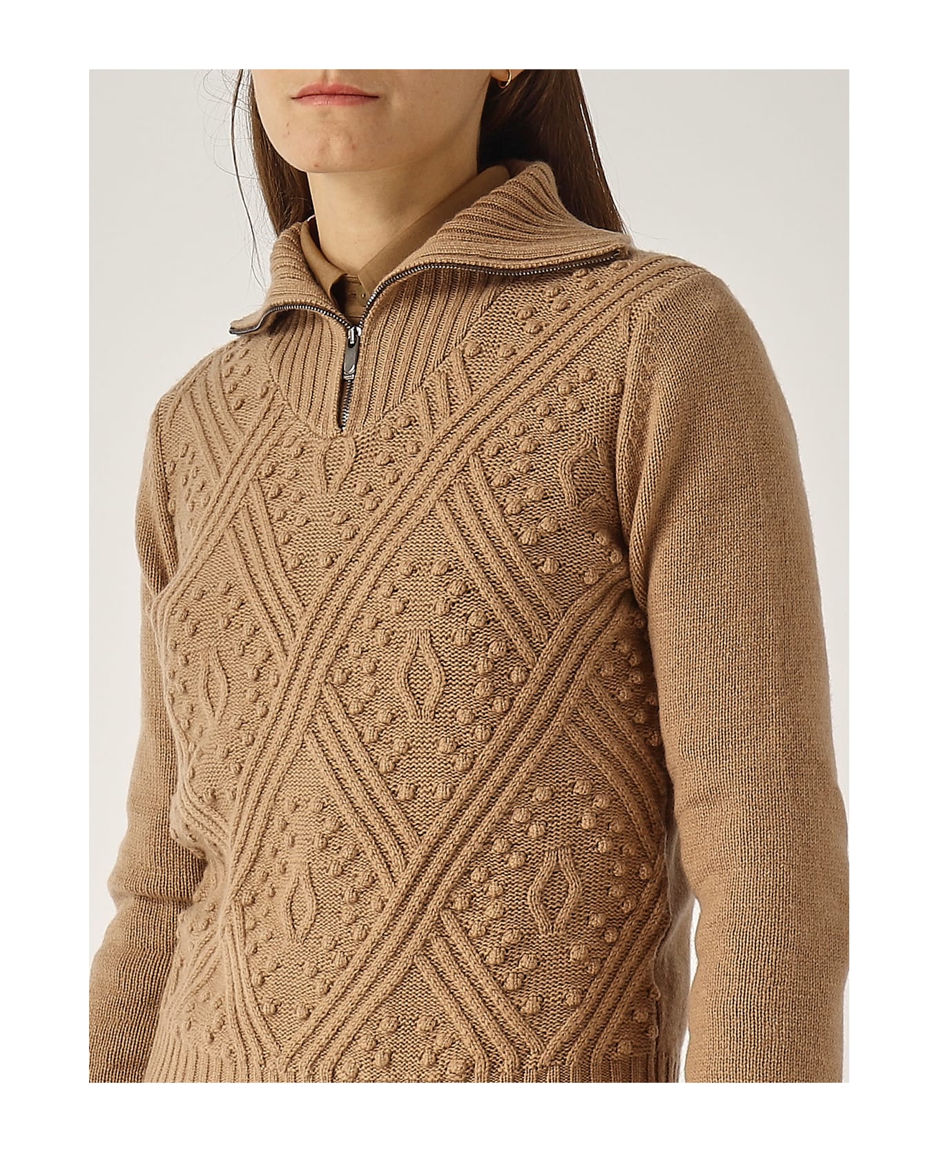 Max Mara Studio Etra Sweater - CAMMELLO