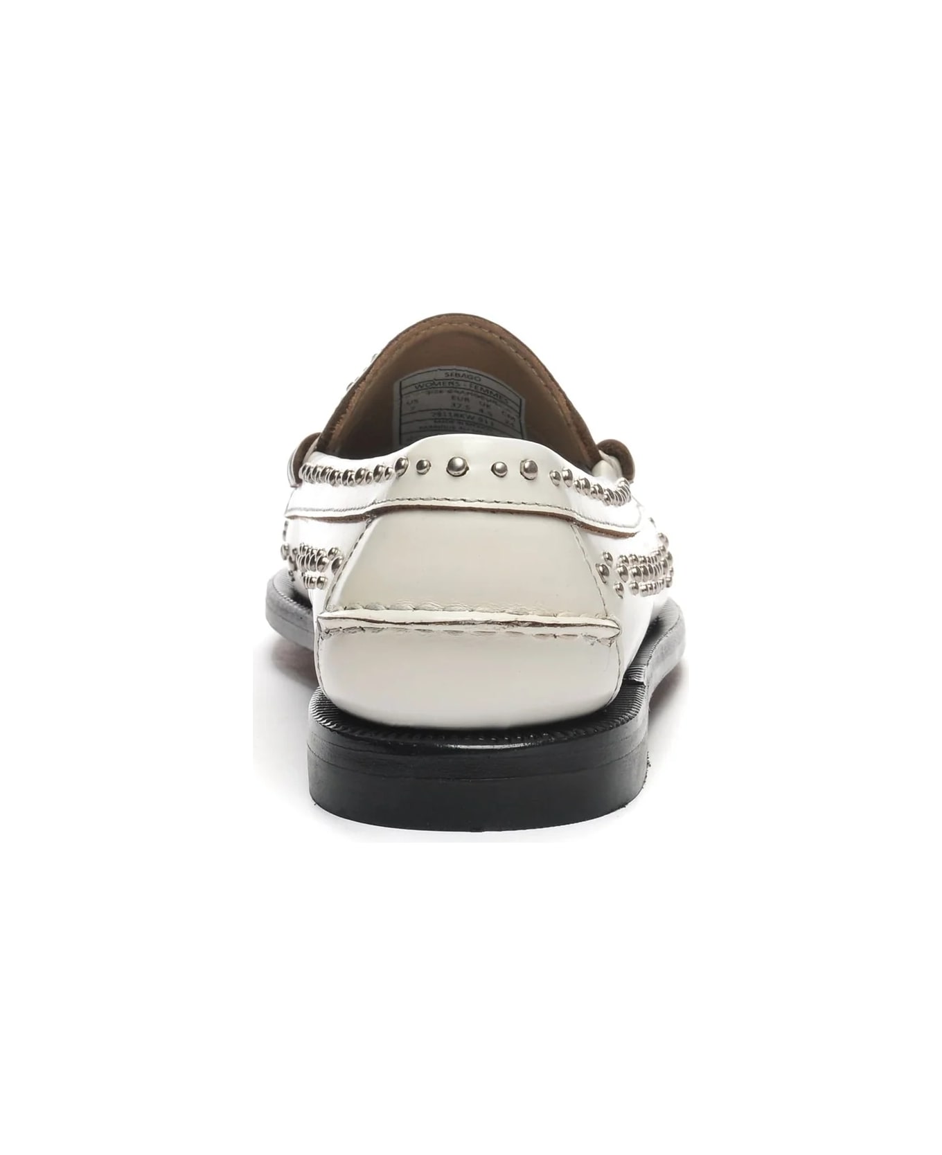 Sebago Dan Studs Woman - White