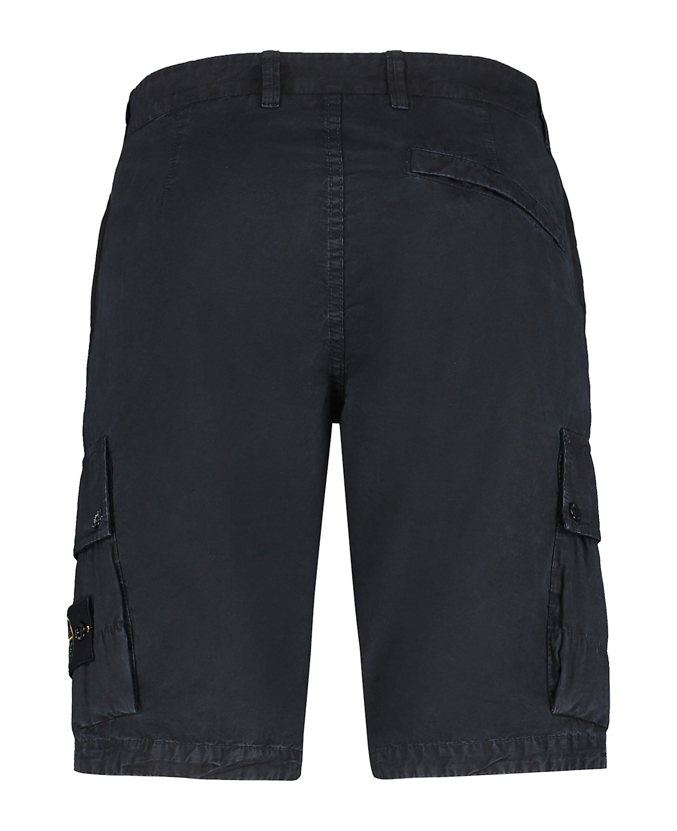 Stone Island Cotton Bermuda Shorts - blue