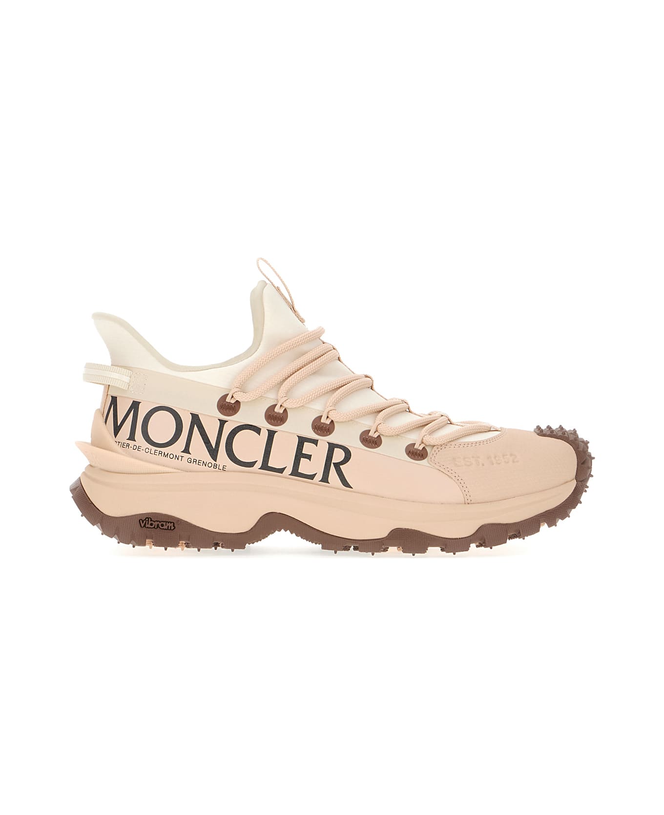 Moncler Two-tone Tech Fabric Trailgrip Lite 2 Sneakers - PINK