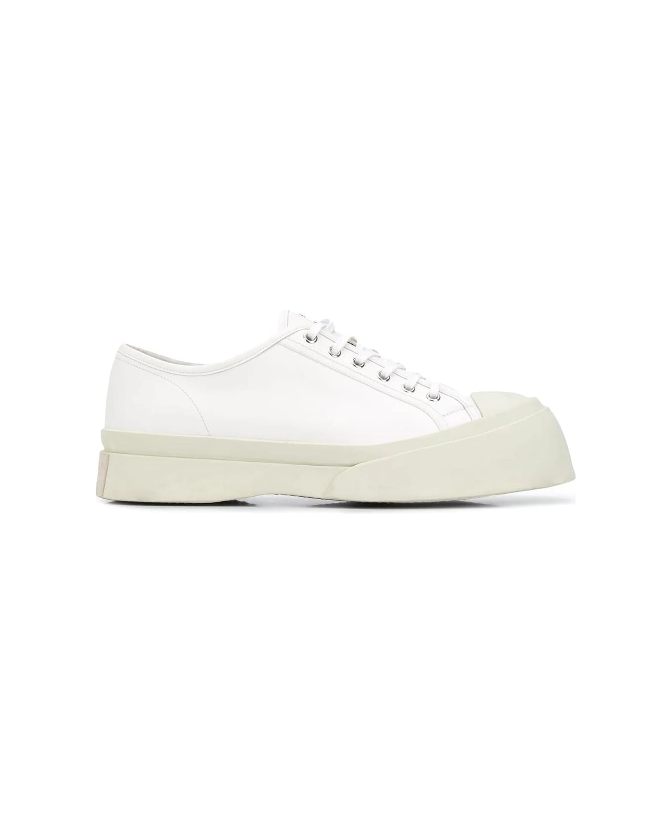 Marni Lace Up Sneakers - Lily White スニーカー