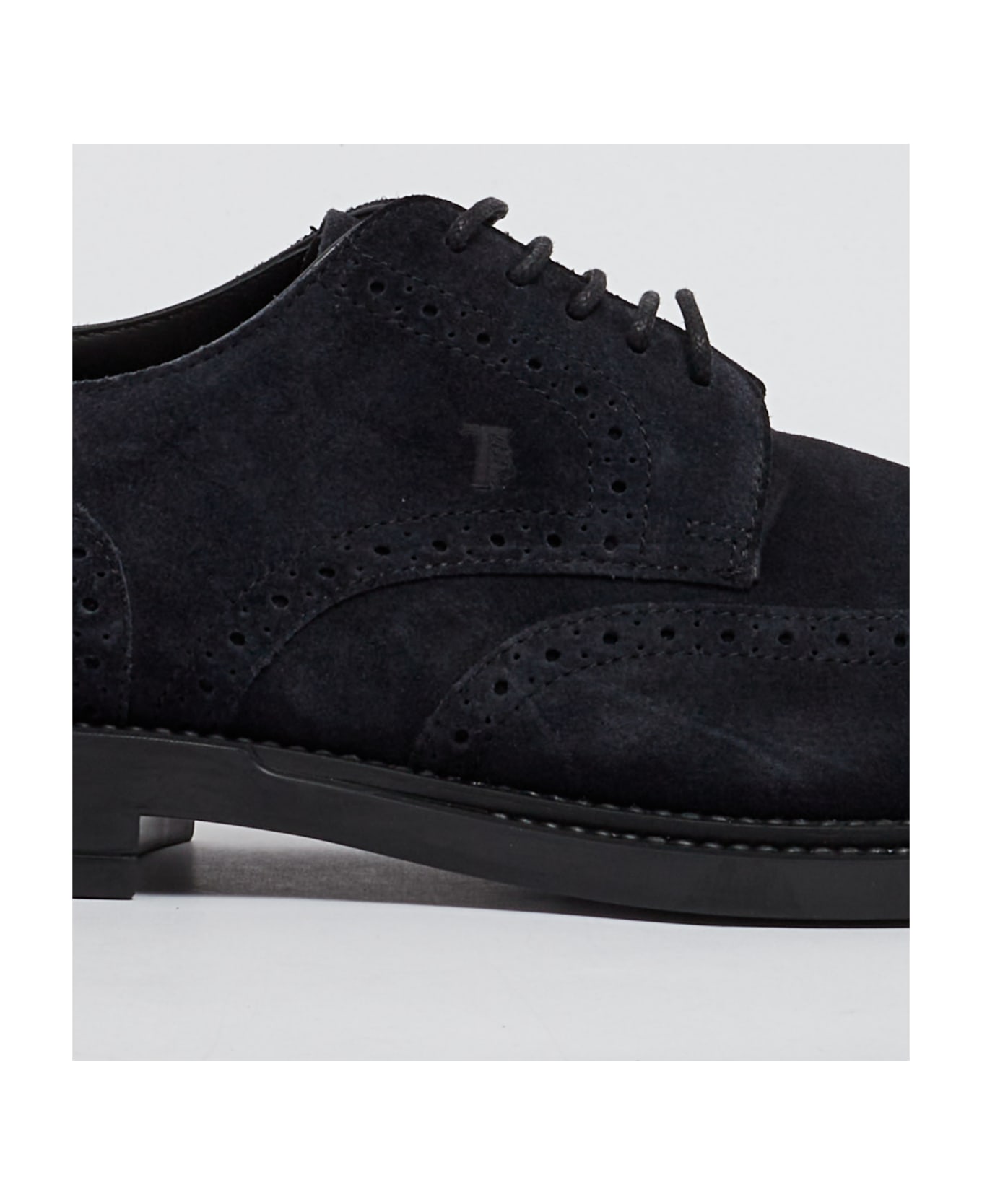 Tod's Derby Bucature Shoes - BLU ローファー＆デッキシューズ
