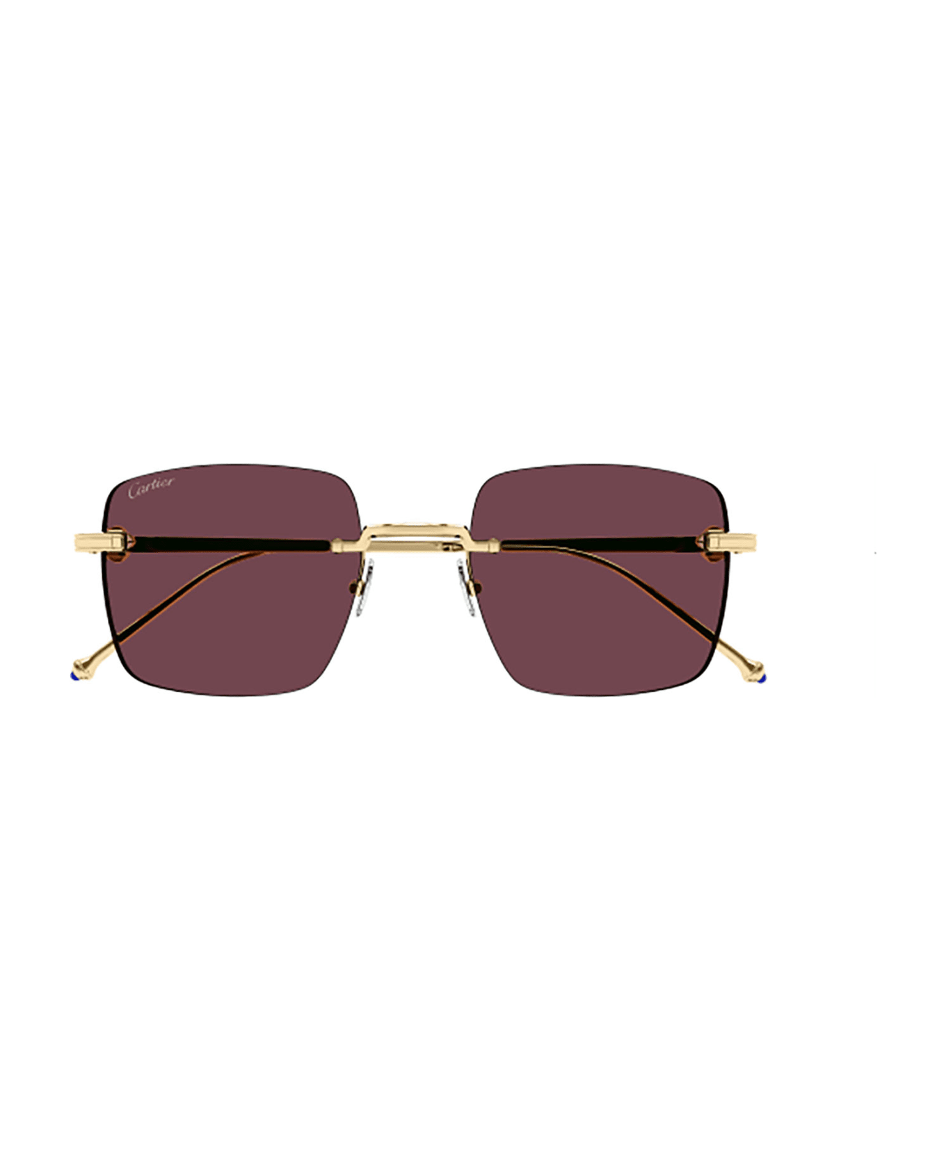 Cartier Eyewear Ct0403s Sunglasses - Gold Gold Red