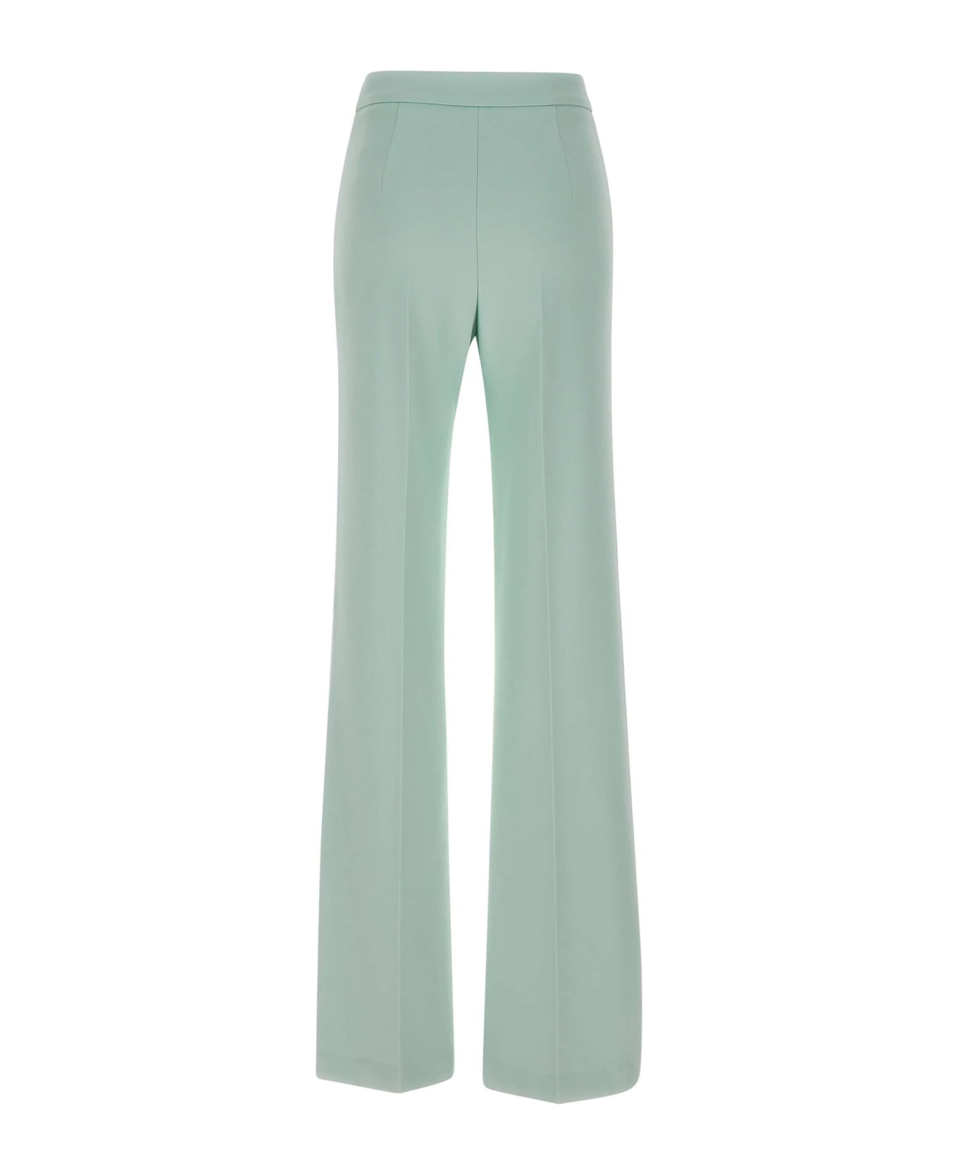 Elisabetta Franchi Light Blue Trousers - GREEN ボトムス