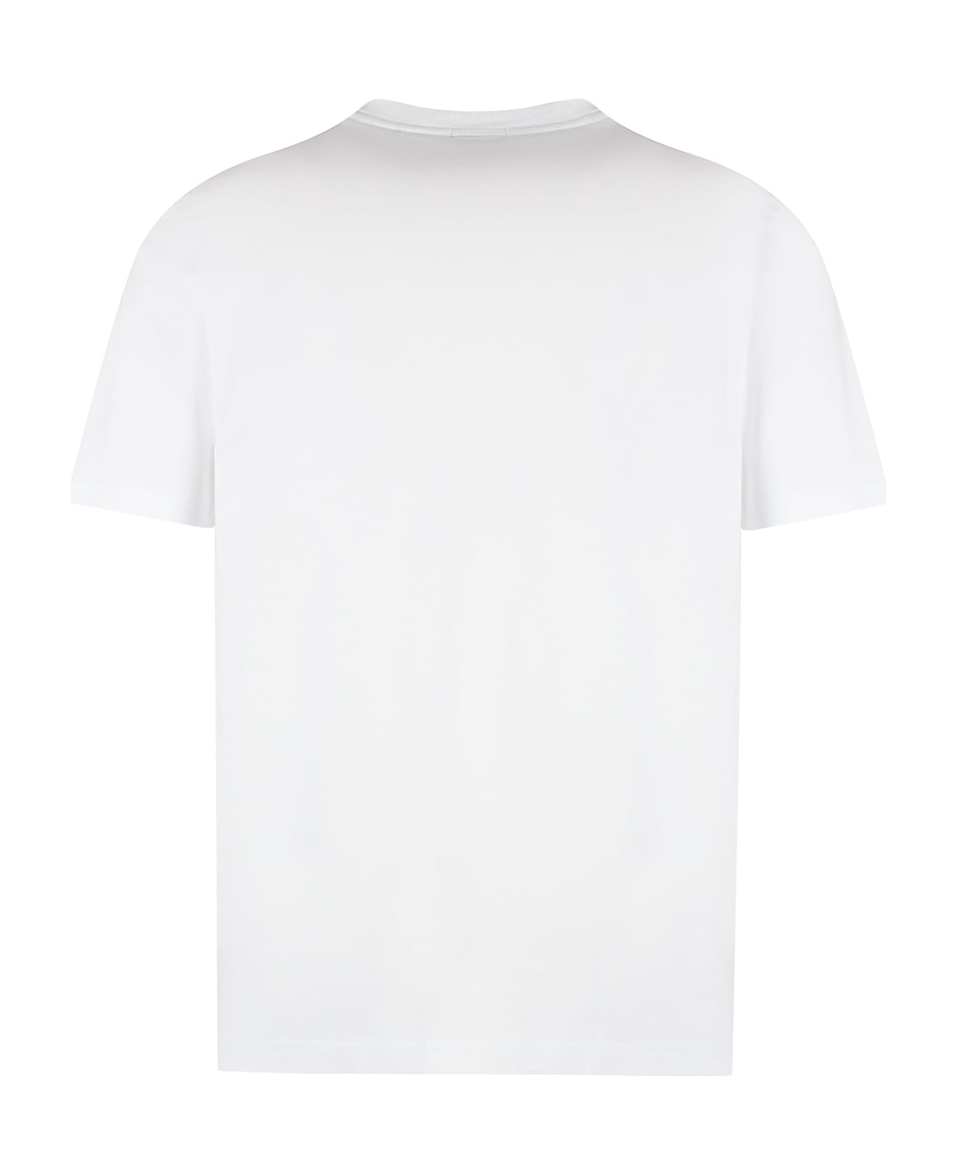 Hugo Boss Cotton Crew-neck T-shirt - WHITE シャツ