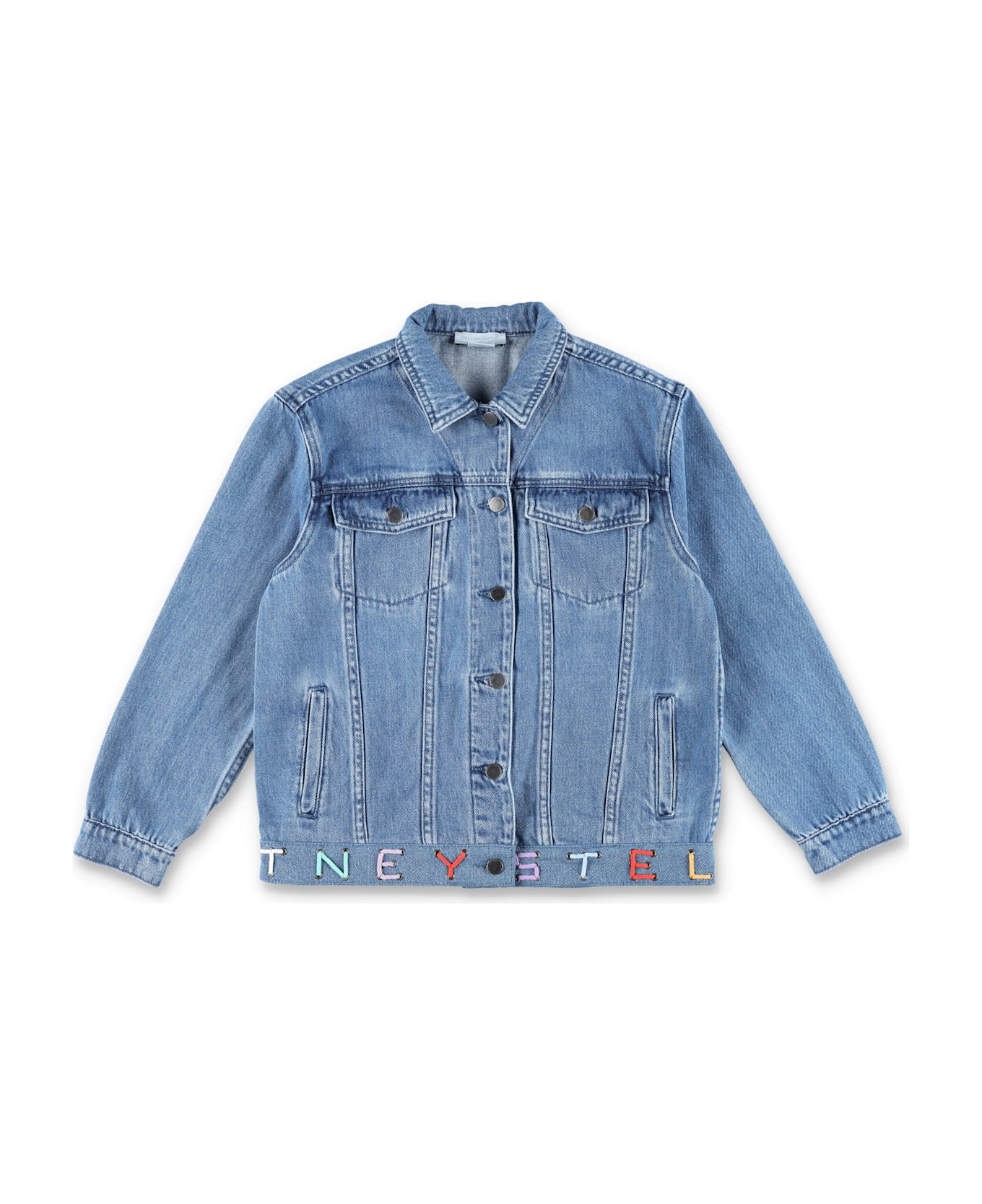 Stella McCartney Kids Kid - Branded Denim Jacket - DENIM