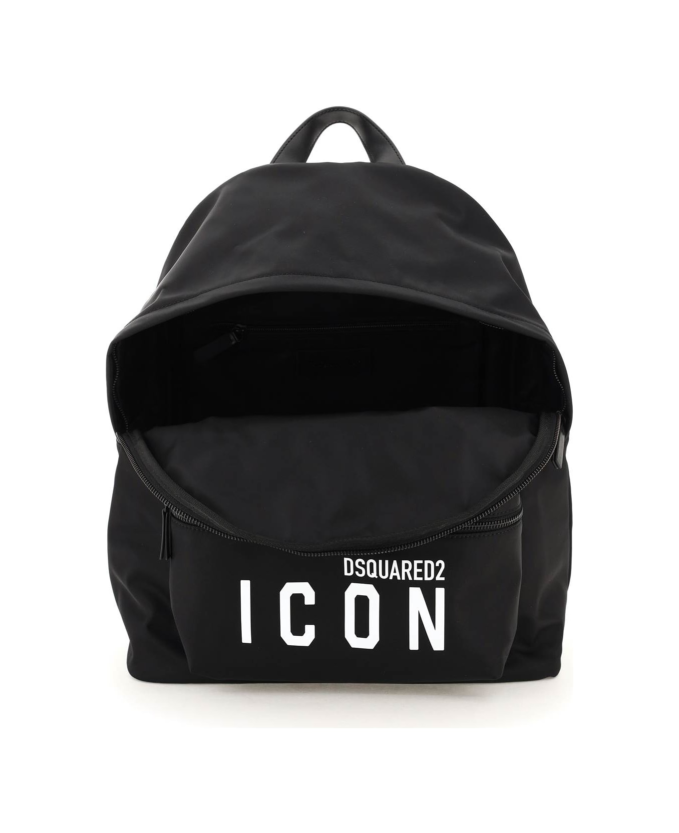 Dsquared2 Icon Nylon Backpack - Black