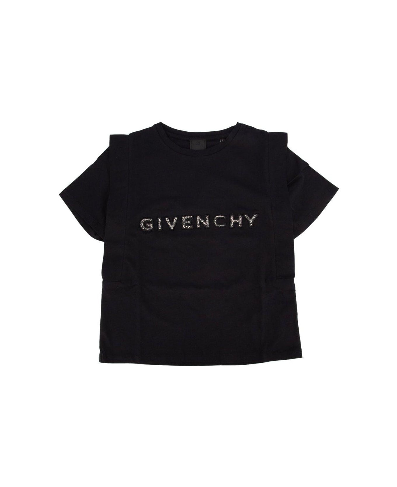 Givenchy Logo Patch Crewneck T-shirt - Nero