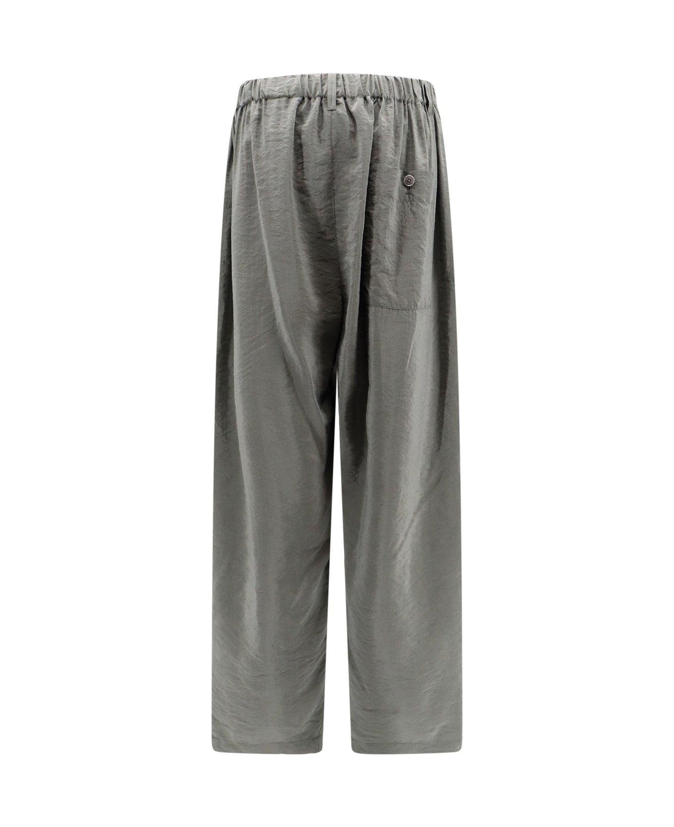 Lemaire Relaxed Fit Tapered Leg Trousers - Grey