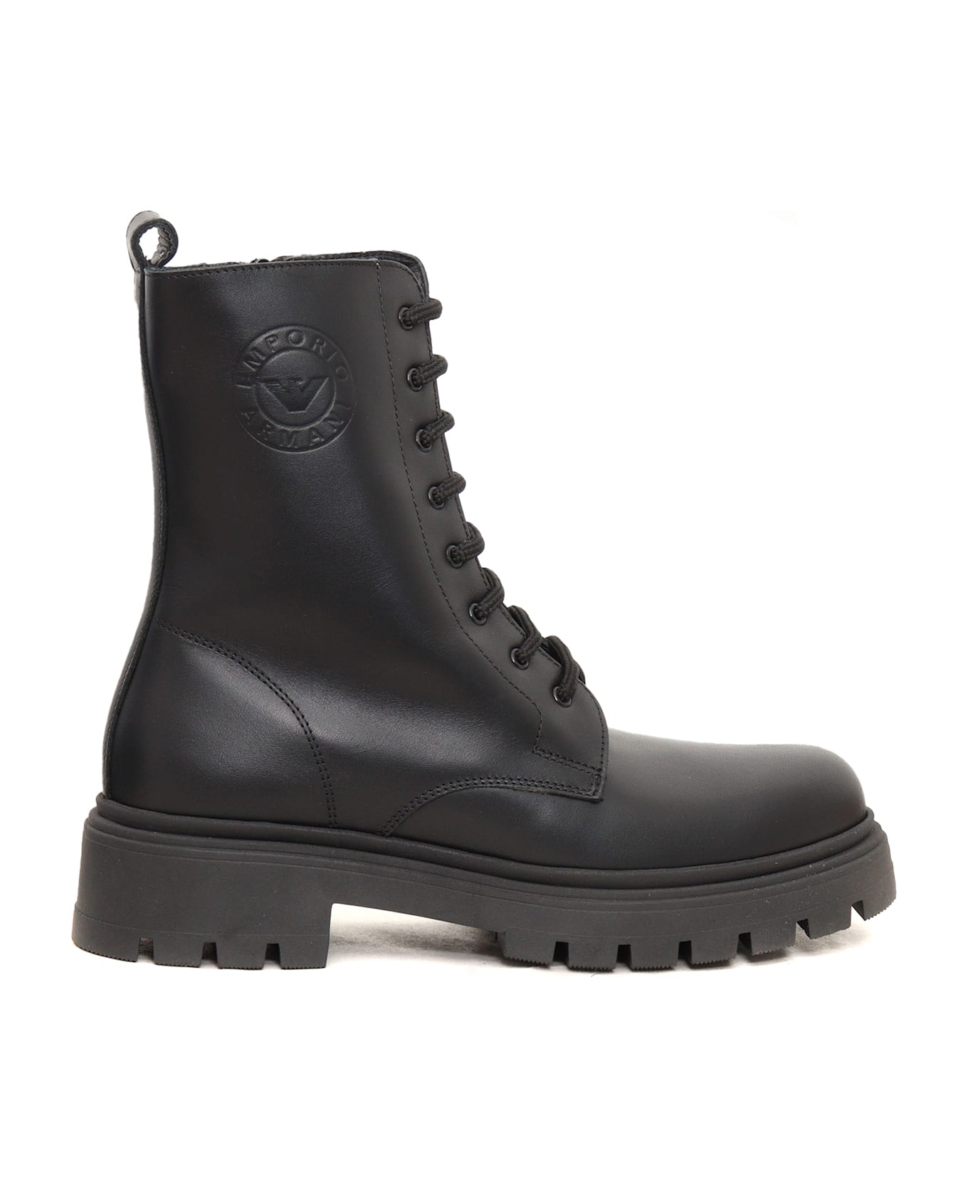 Emporio Armani Boot - BLACK