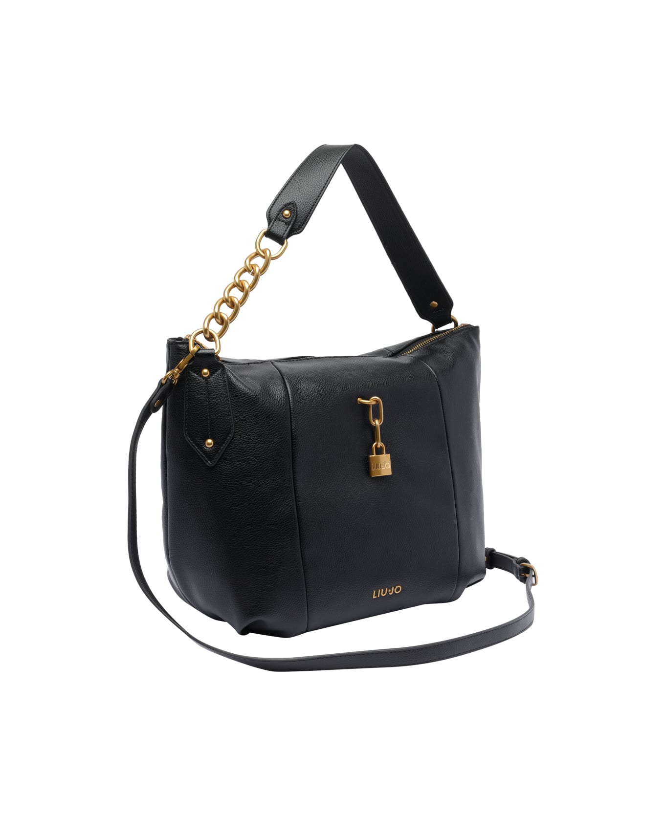 Liu-Jo Logo Handbag - Black