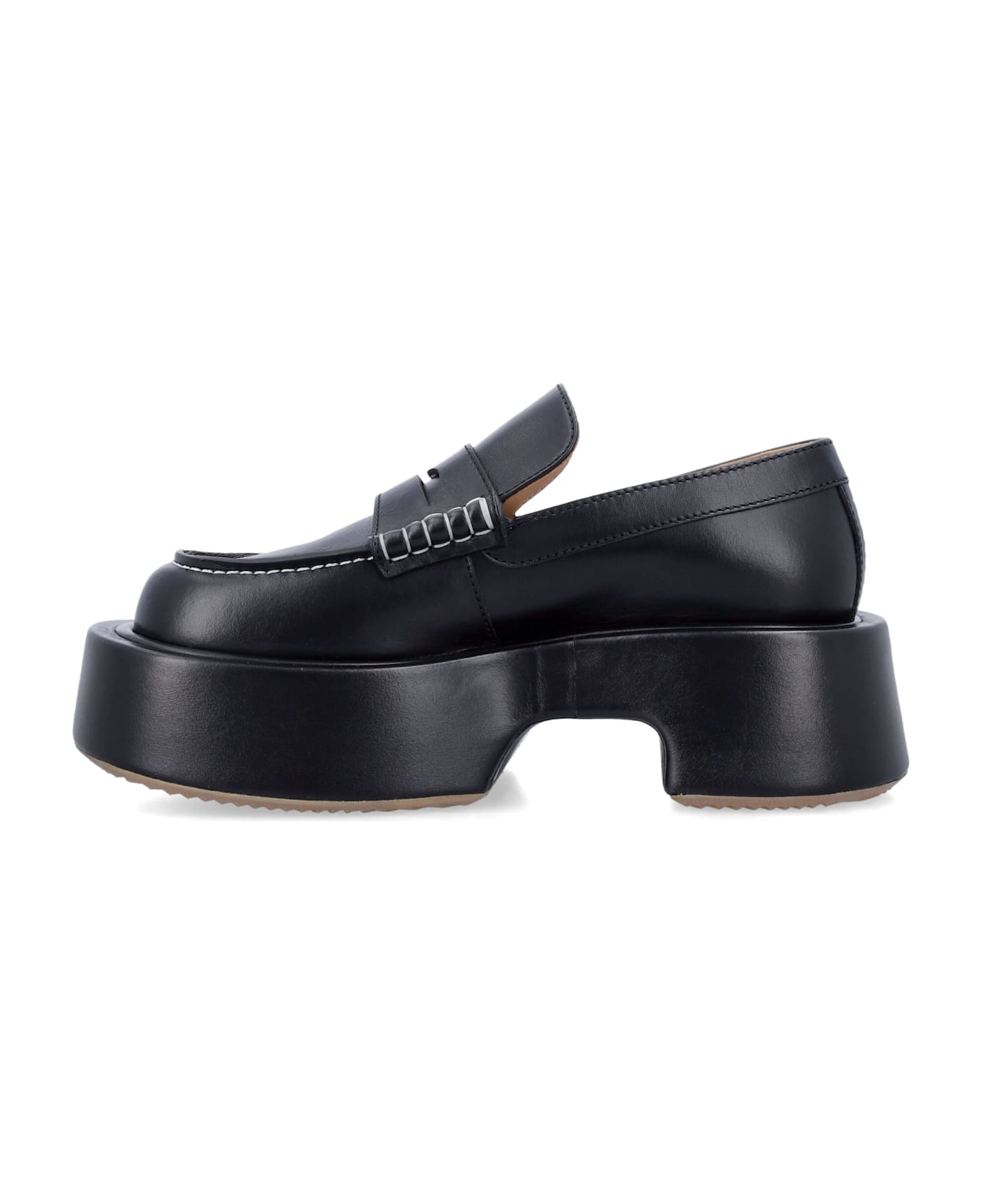 J.W. Anderson Platform Mocassins - BLACK