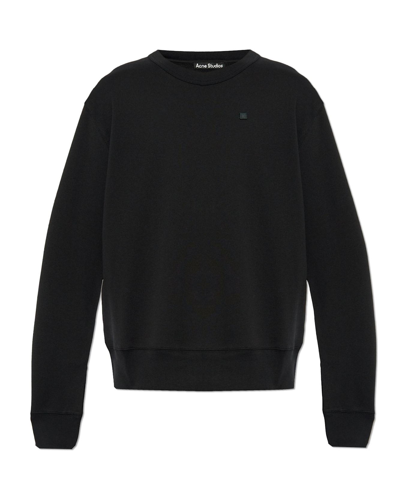 Acne Studios Sweatshirt With Logo - Black